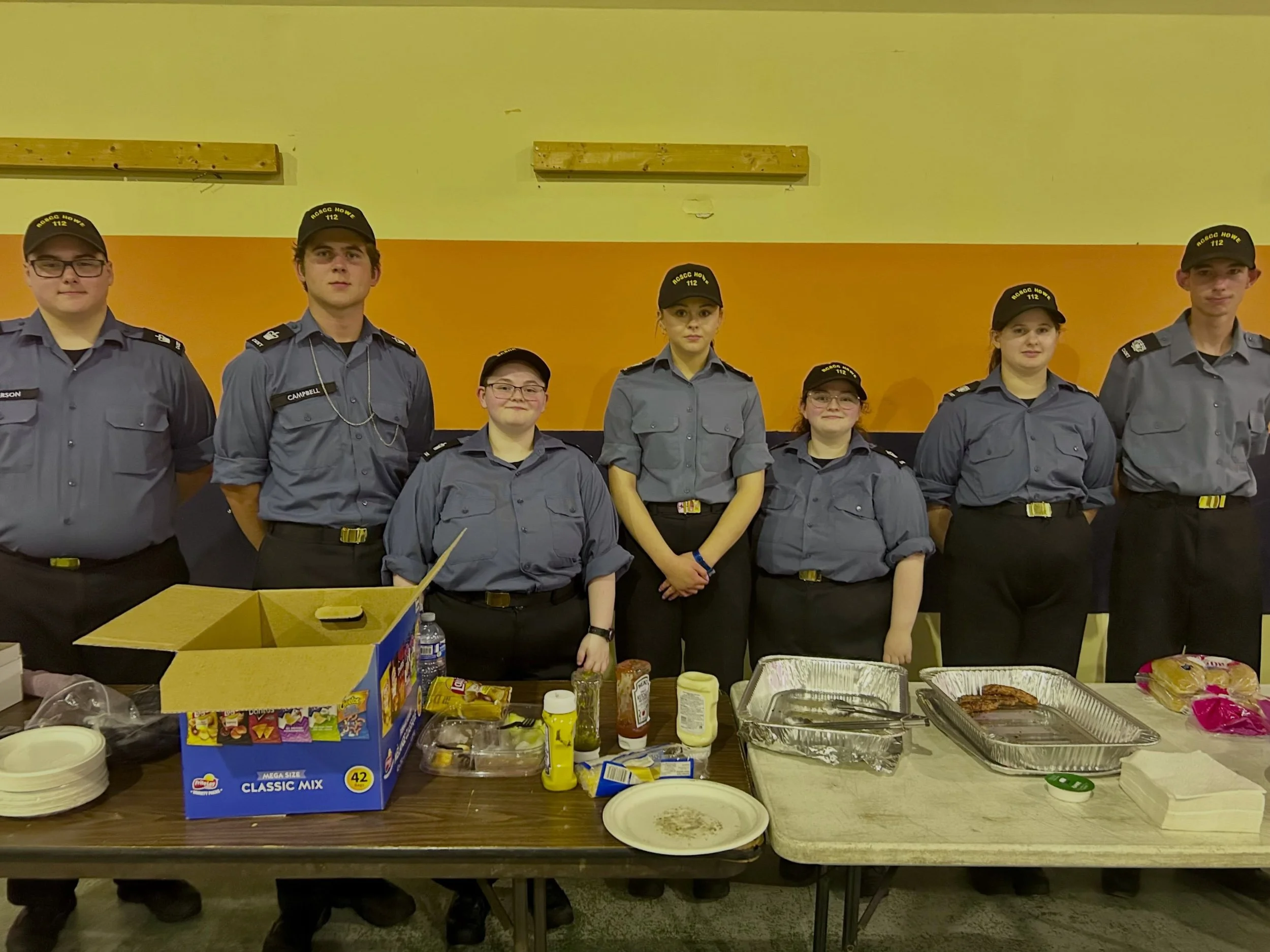 🎉⚓️ RCSCC 112 HOWE IS BACK ⚓️🎉

Tonight we kicked off the 2026-27 training year with our welcome back barbecue! It was great to see everyone again after the summer stand down! 

We are thrilled to have welcomed 7 new cadets aboard and were happy to