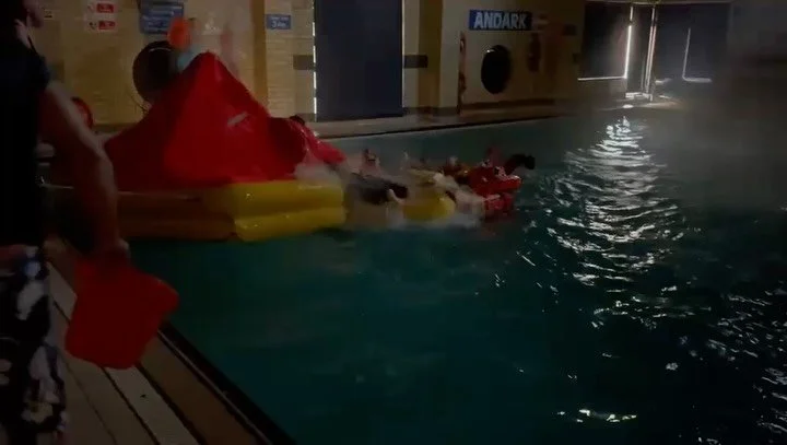 Thanks to @chieftaintraining and @royalyachtingassociation for putting us through our paces and getting the certification needed to get on the boat. Getting closer to @worlds.toughest.row