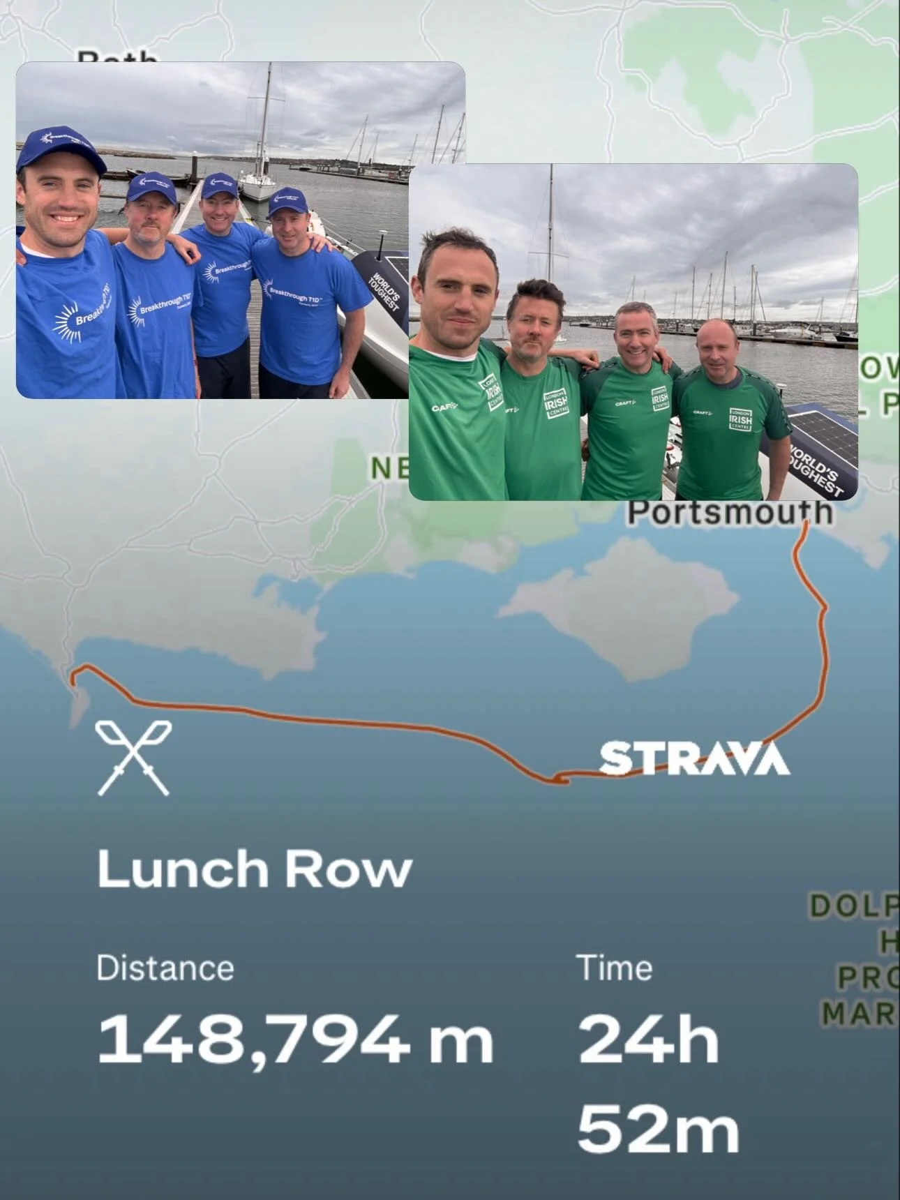 Solid row at the weekend ramping our prep for @worlds.toughest.row where we are raising money for two charities very dear to us @breakthrought1duk and @londonirishcentre link to donate in the bio.