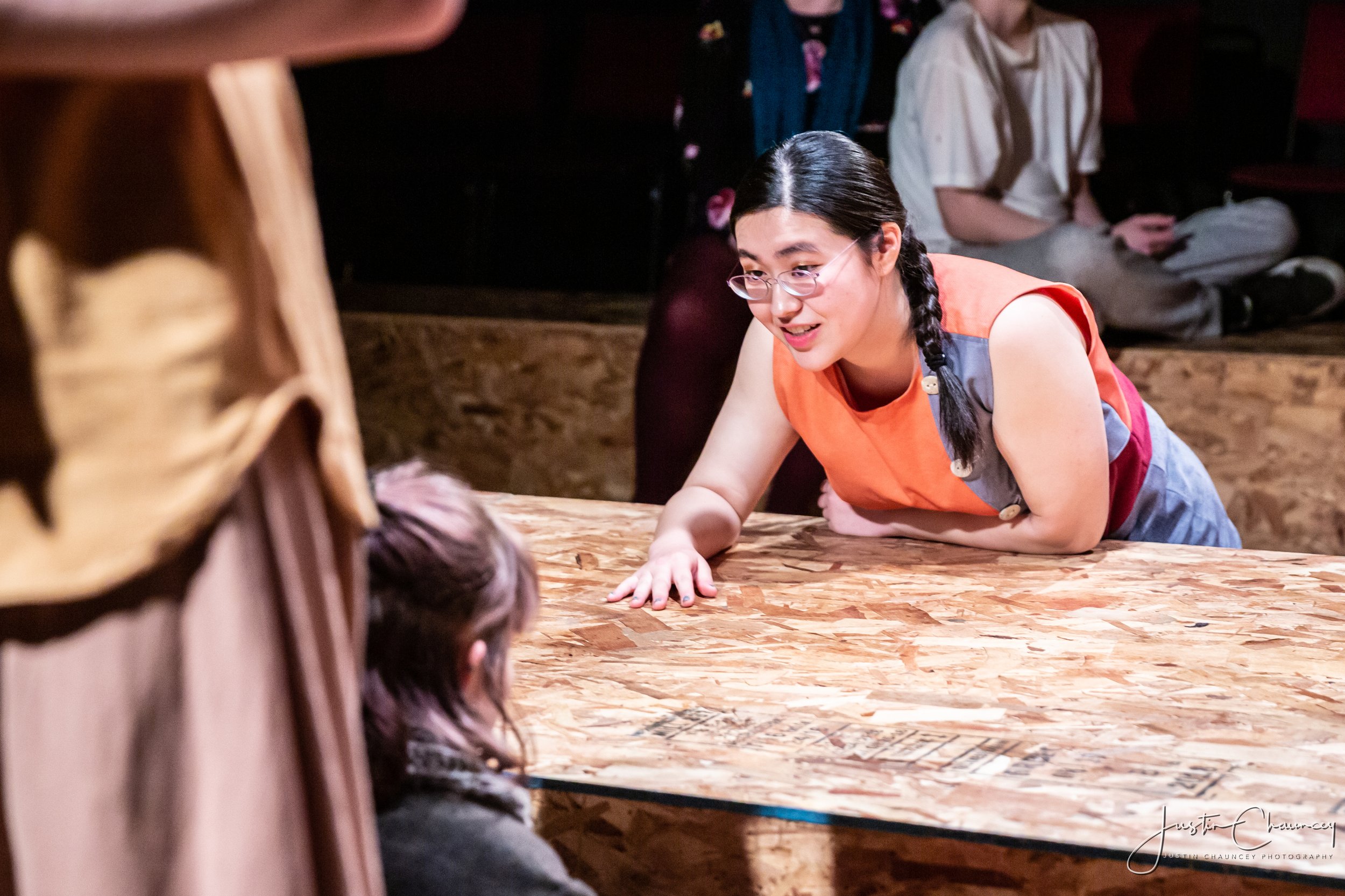 EMERGENT STRATEGY by Dir. Jonathan Mccrory. An Immersive Experimental Ensemble work inspired by the book, Emergent Strategy by Adrienne Maree Brown.