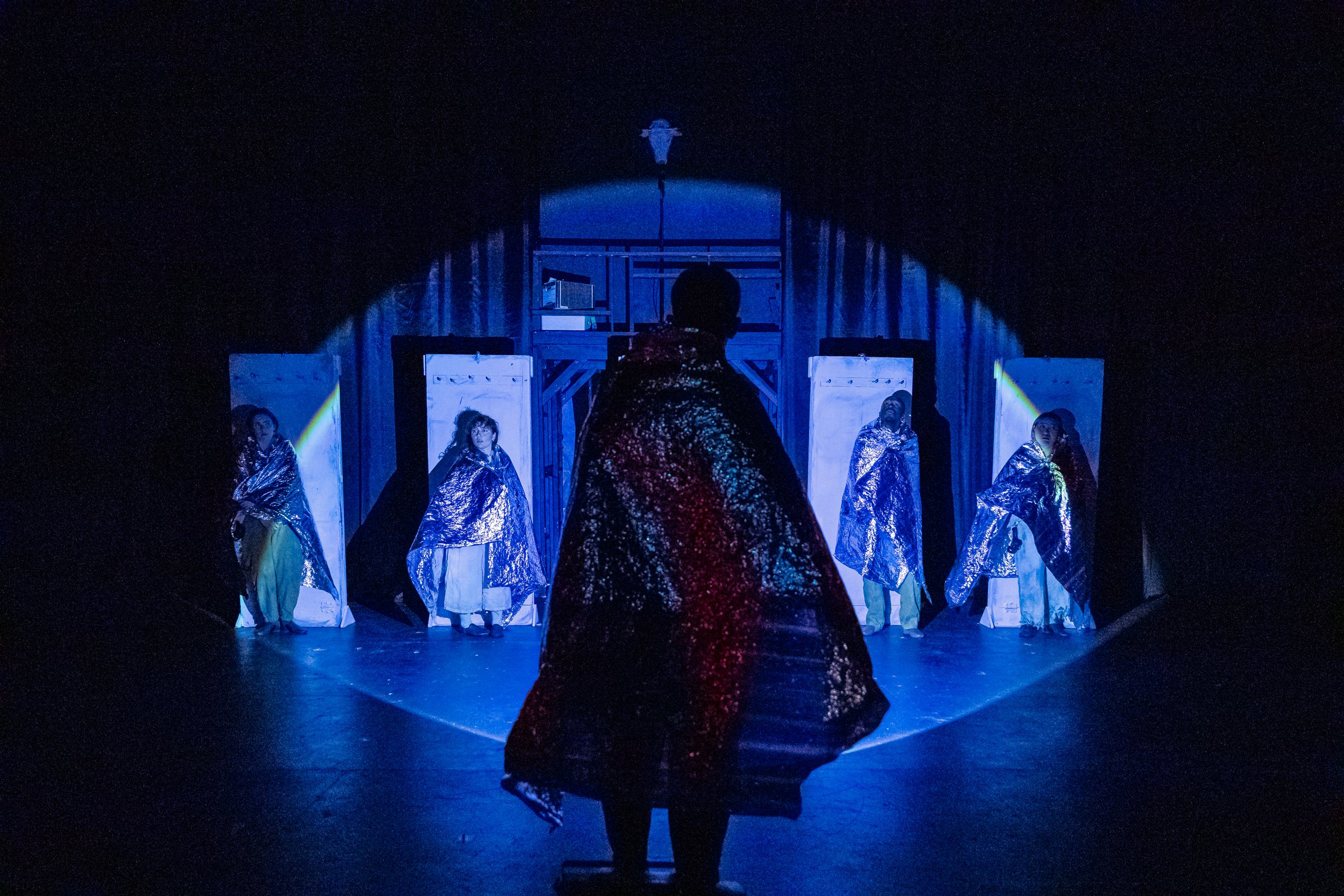 STARRY EYES Directed by Lars Montanaro.
An Experimental Ensemble Theater Piece about Greek mythology and how the society has disregarded the people in needs.