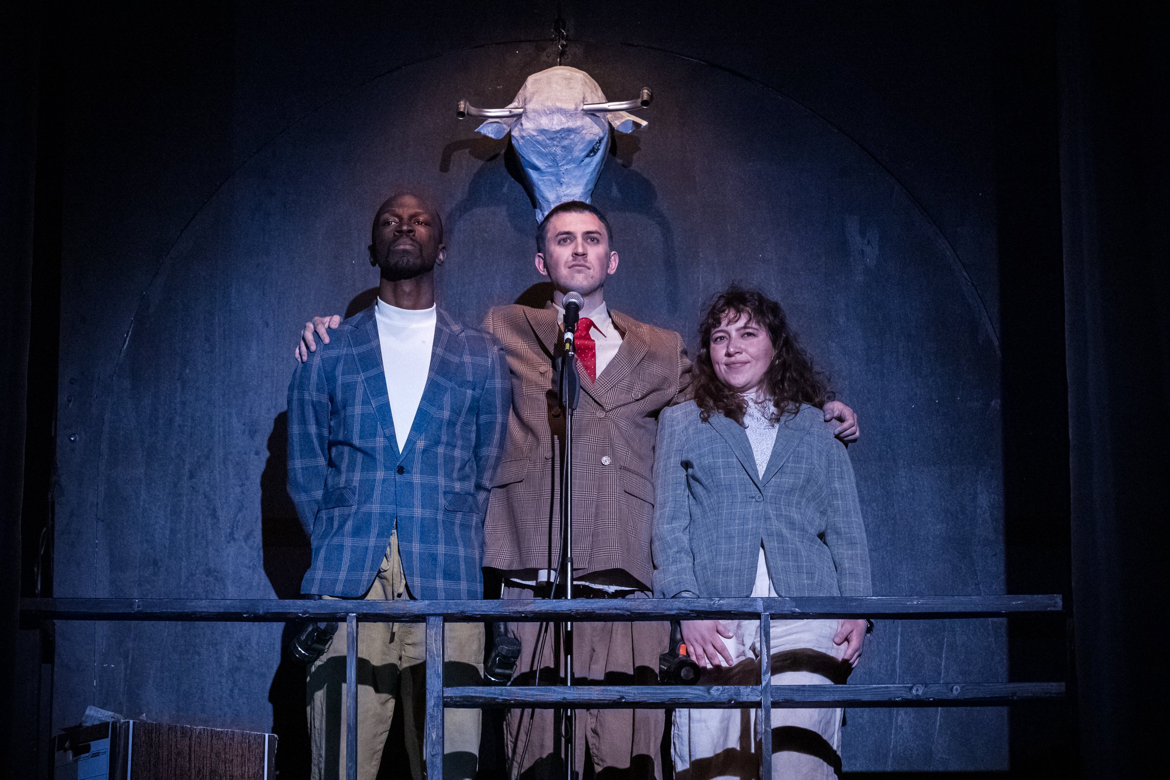 STARRY EYES Directed by Lars Montanaro.
An Experimental Ensemble Theater Piece about Greek mythology and how the society has disregarded the people in needs.