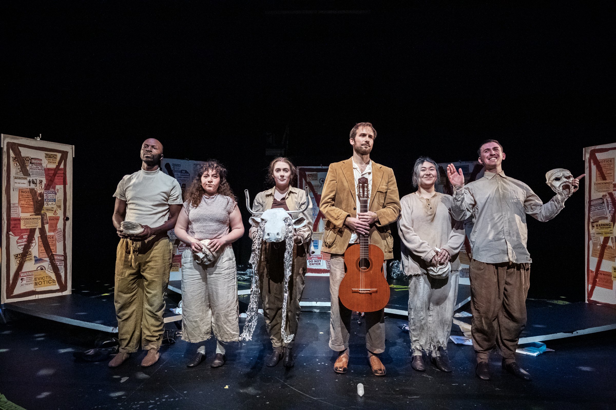 STARRY EYES Directed by Lars Montanaro.
An Experimental Ensemble Theater Piece about Greek mythology and how the society has disregarded the people in needs.
