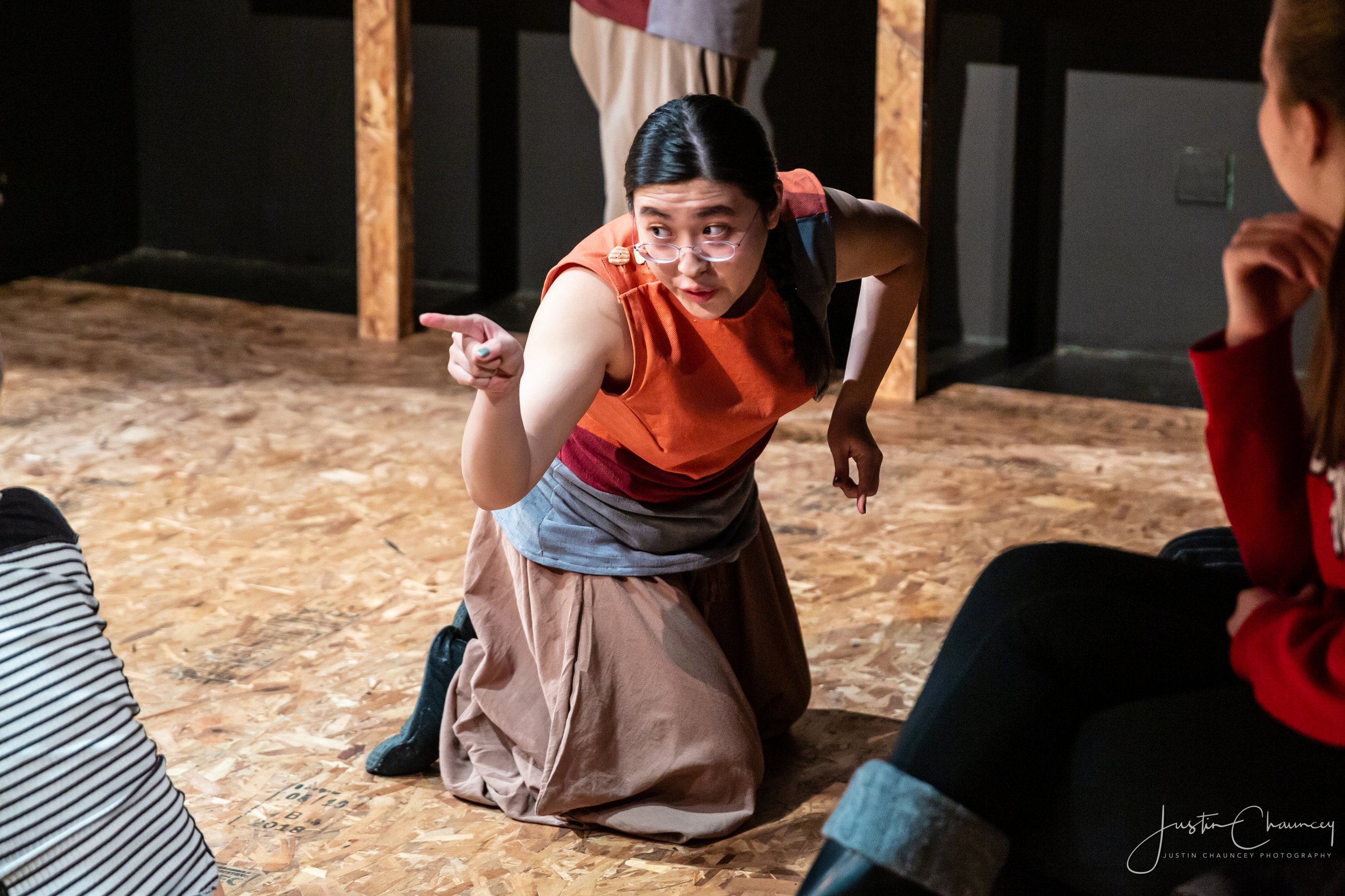 EMERGENT STRATEGY by Dir. Jonathan Mccrory. An Immersive Experimental Ensemble work inspired by the book, Emergent Strategy by Adrienne Maree Brown.