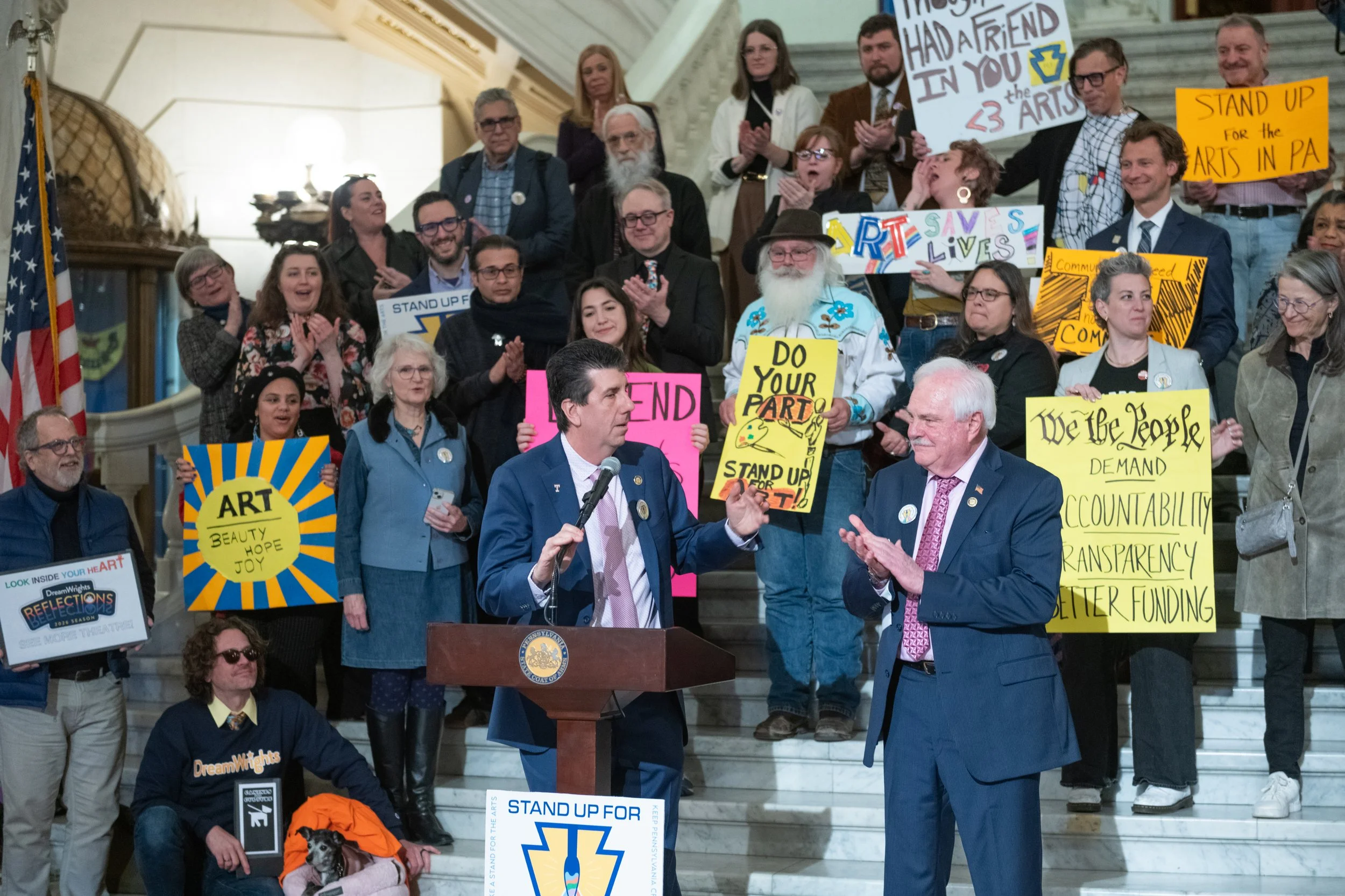 For Immediate Release: PA Arts Community Demands PA Arts Council Pause Drastic Cuts; Calls on &nbsp;General Assembly to Increase Arts Grants by $5 Million to Save Programs