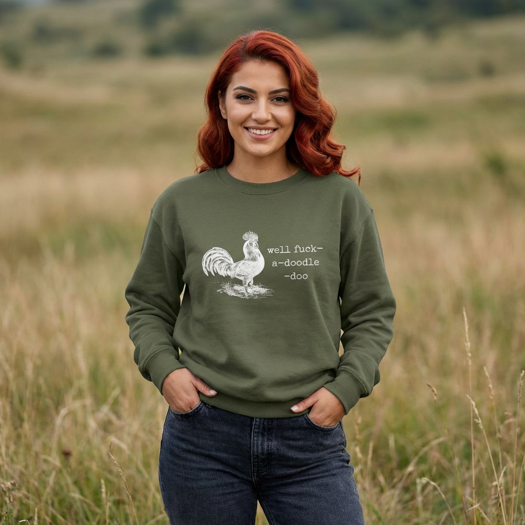 “Well F*ck-a-doodle-doo” Crewneck