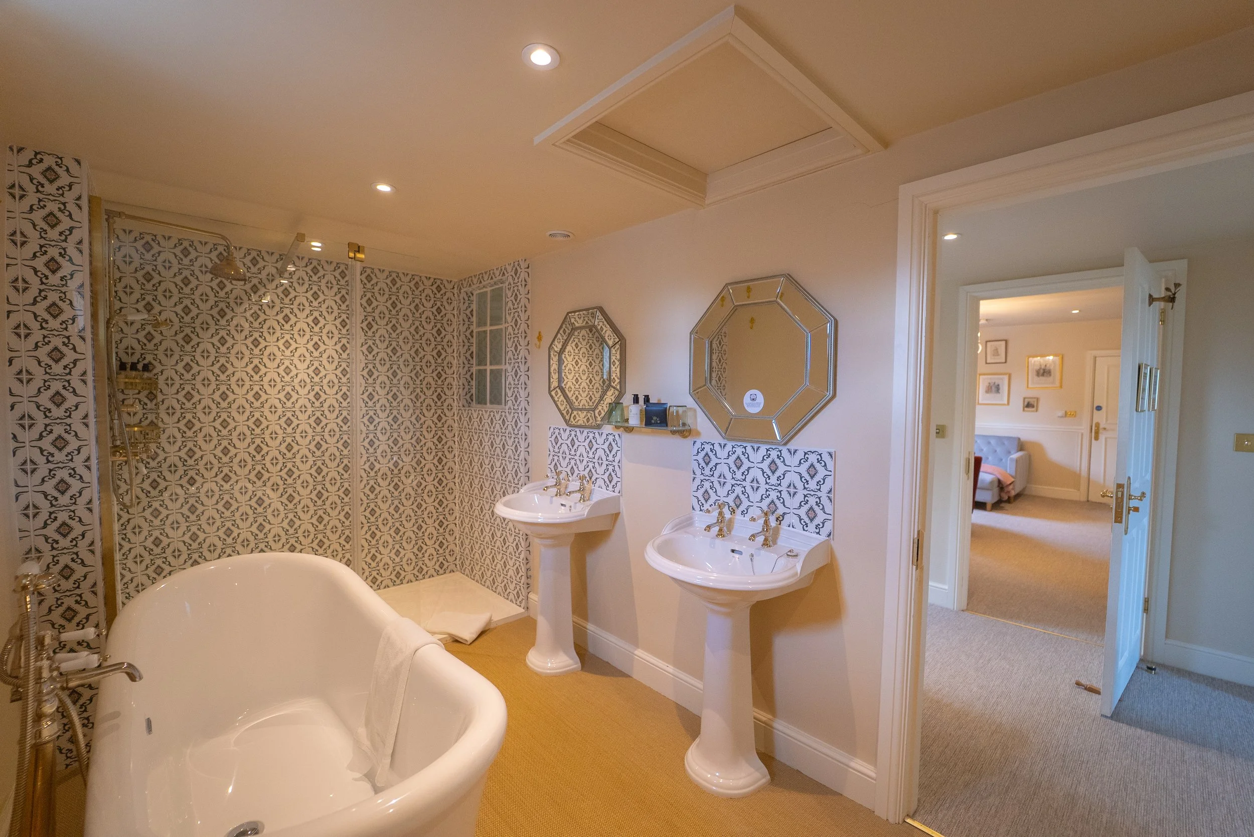 ROOM 8 BATHROOM DOUBLE SINKS