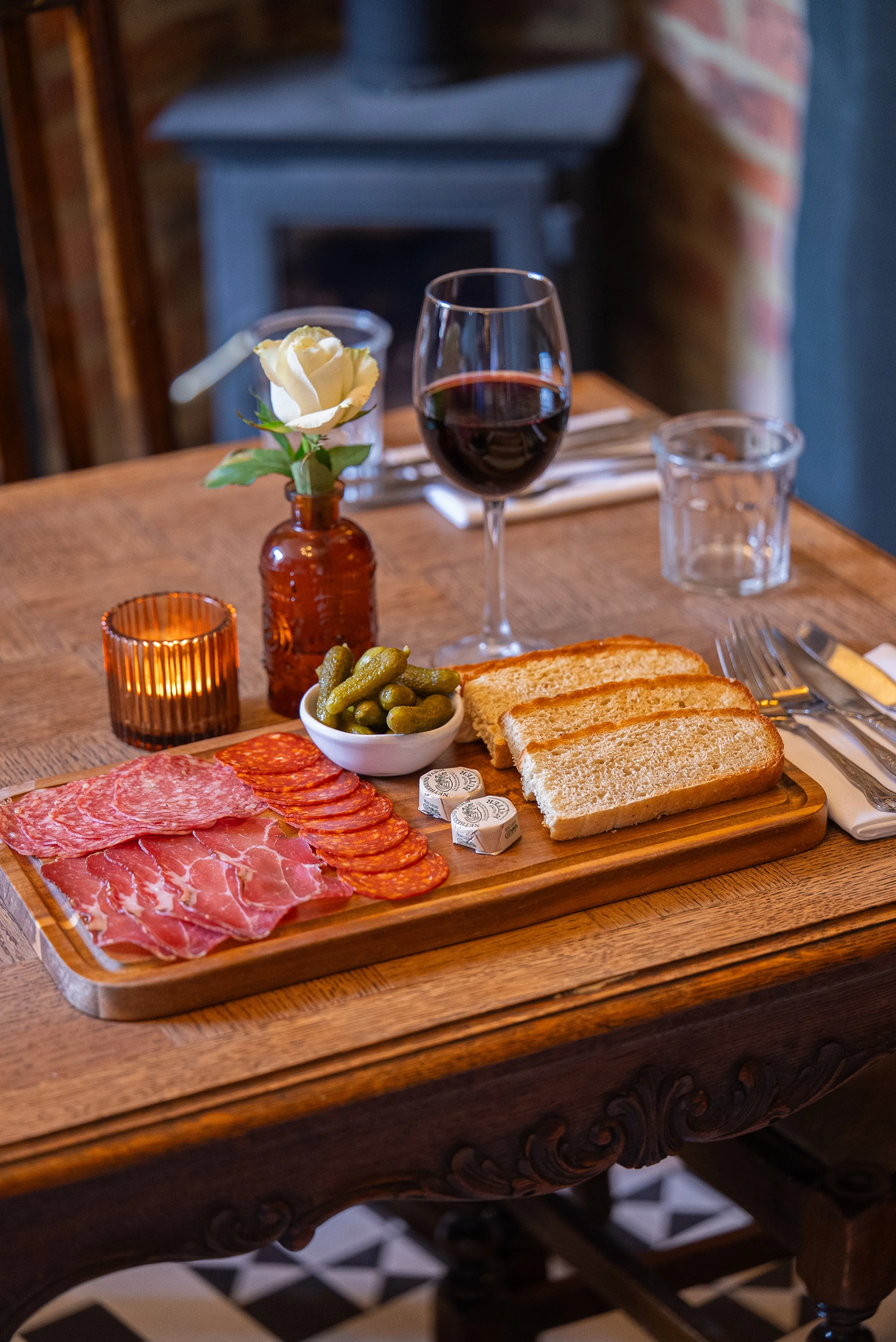 Charcuterie, wine, fire.jpg