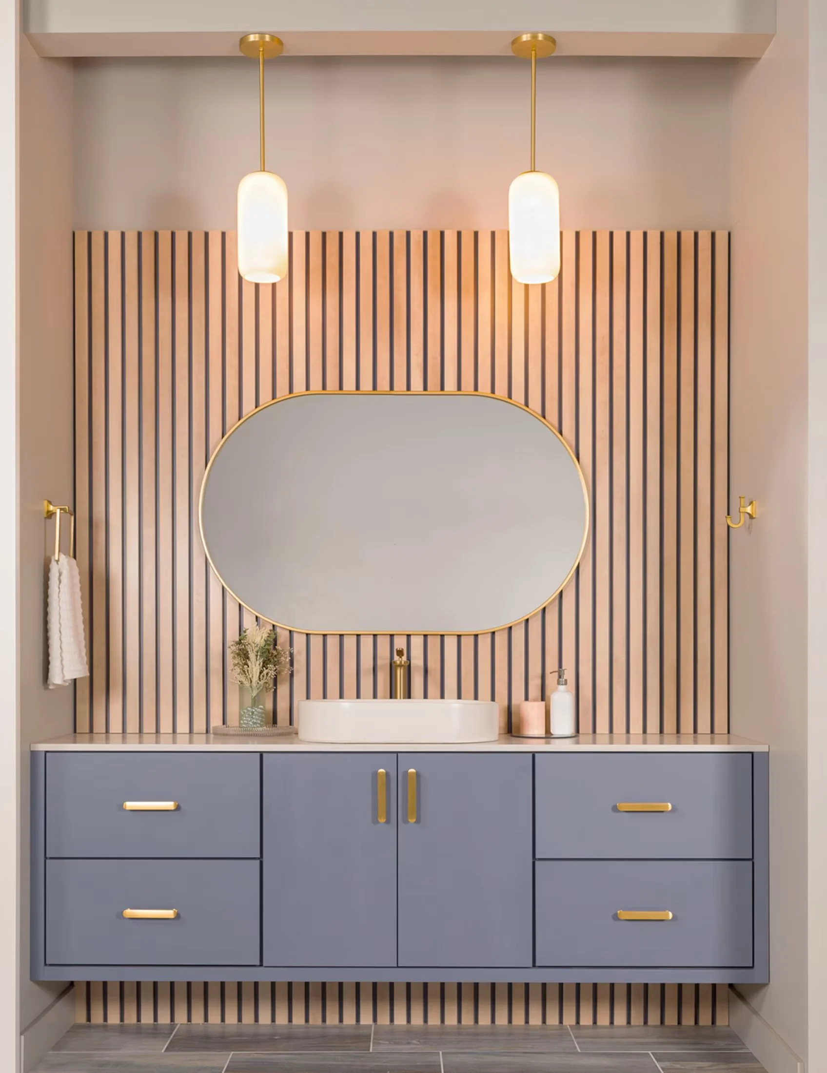Wellborn Cabinet Floating Vanity