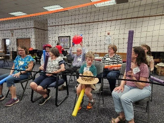 Lake Street United Methodist Church's Friends at the Lake program for dementia adults and their caregivers.