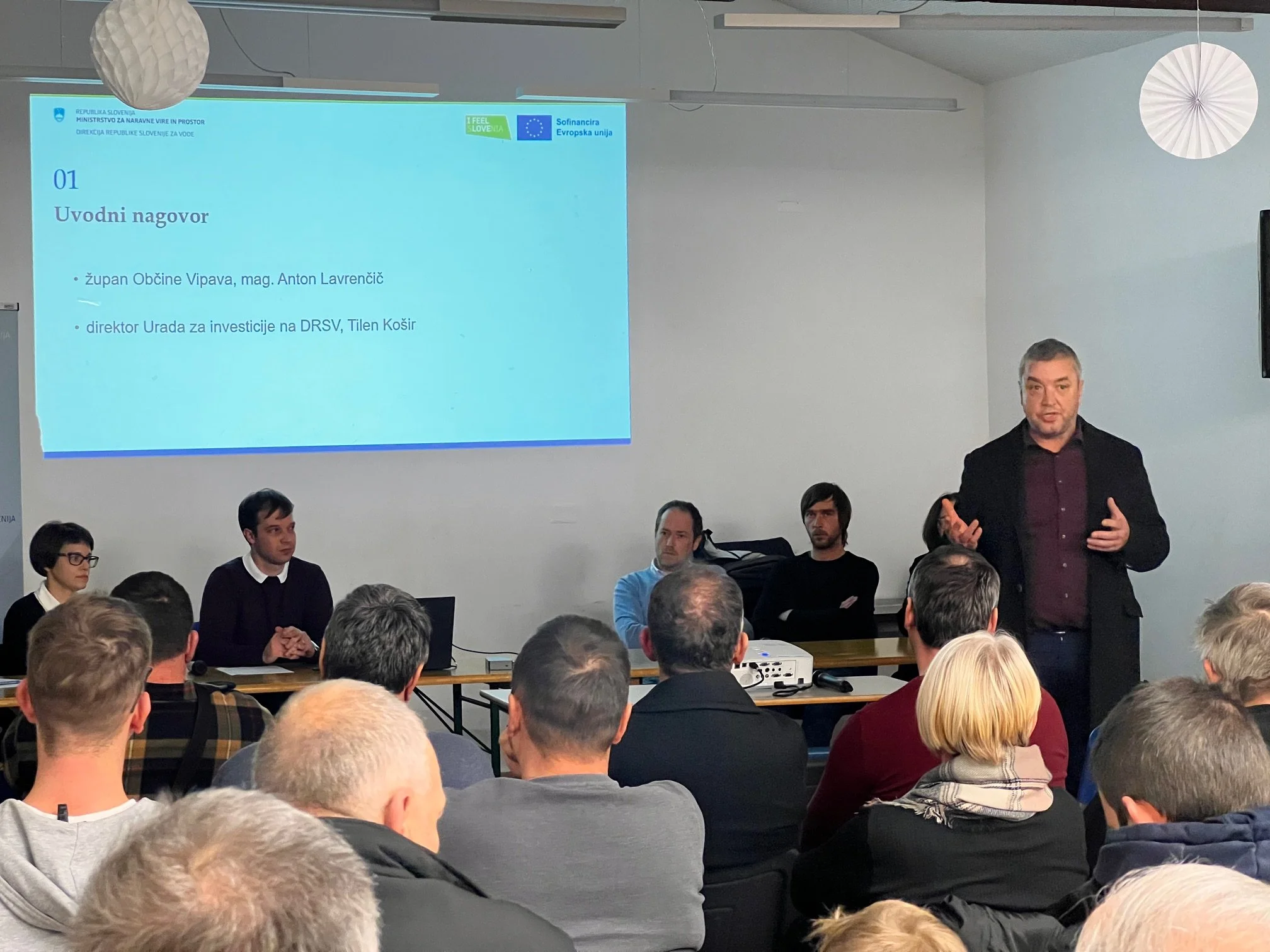 Predstavitev načrtovanih ukrepov PROJEKTA V OBČINI VIPAVA