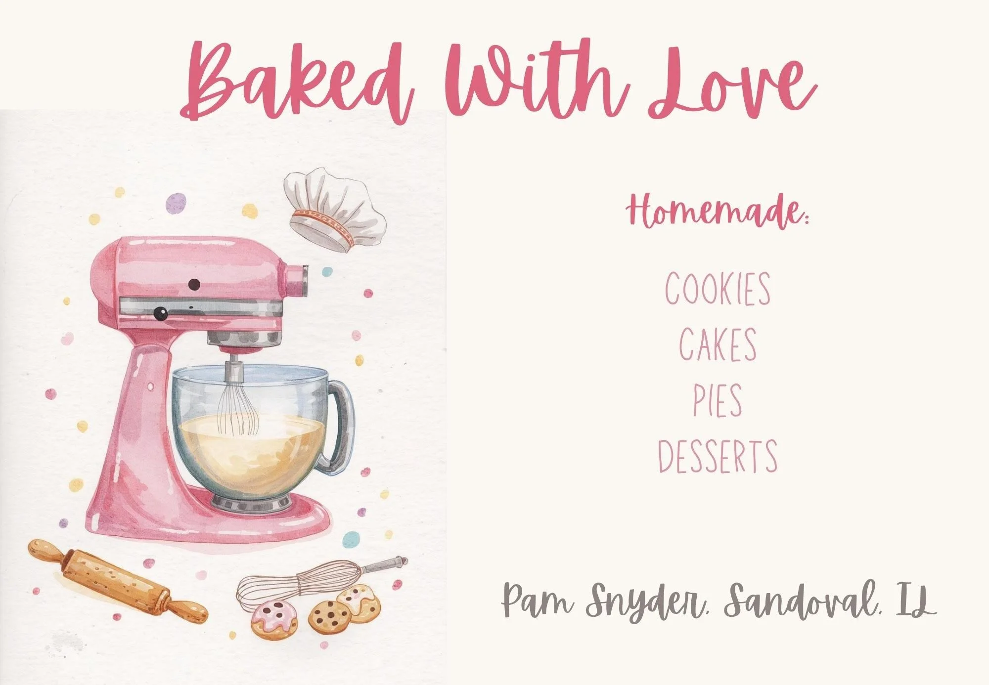 Baked With Love - Pam Snyder