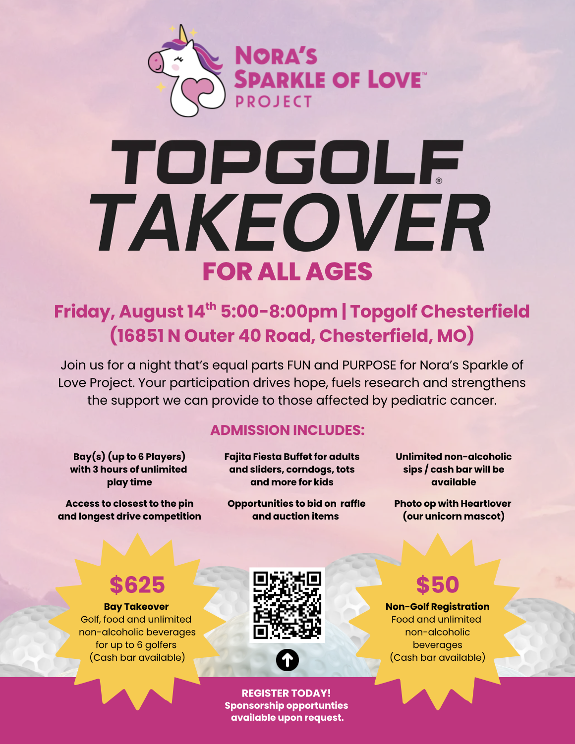 NSLP - Topgolf Takeover Flyer