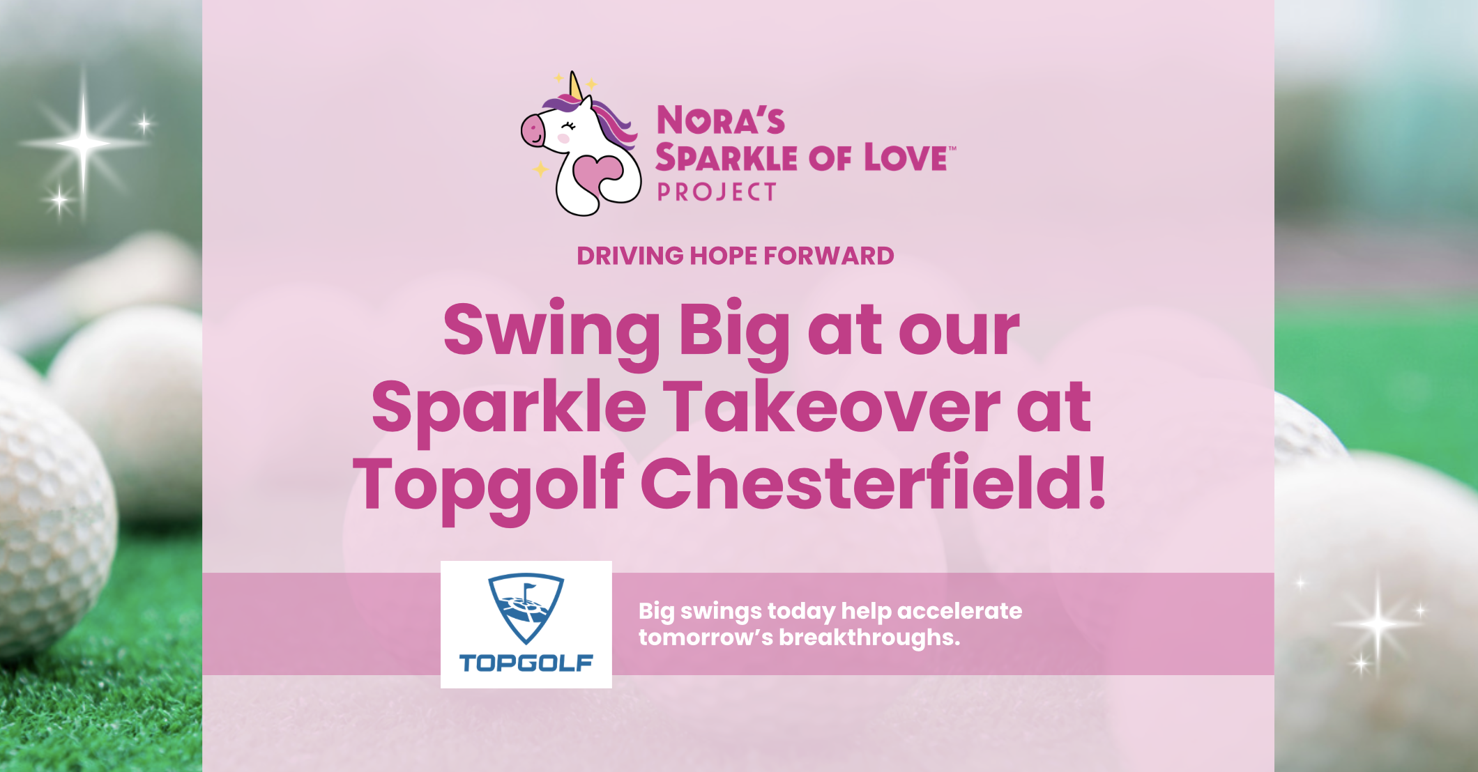 Sparkle Takeover at Topgolf Chesterfield
