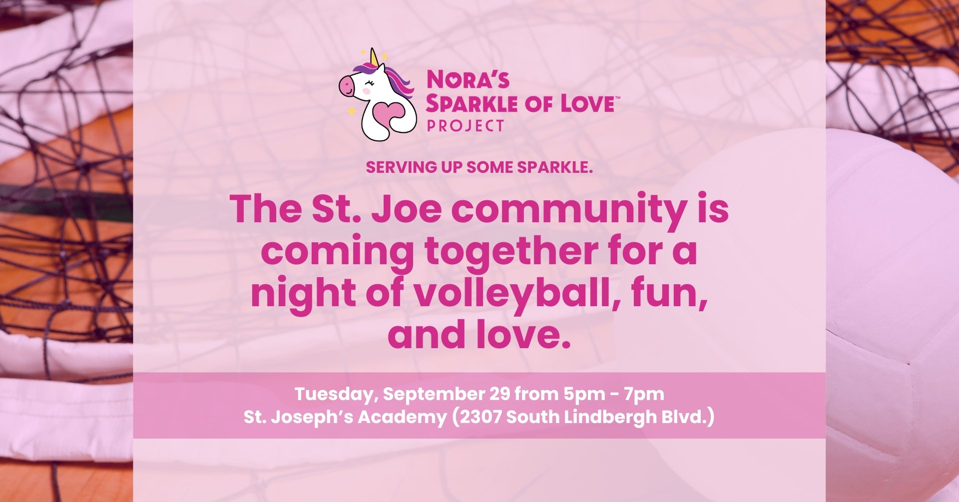 Second Annual St. Joe Sparkle Volleyball Game