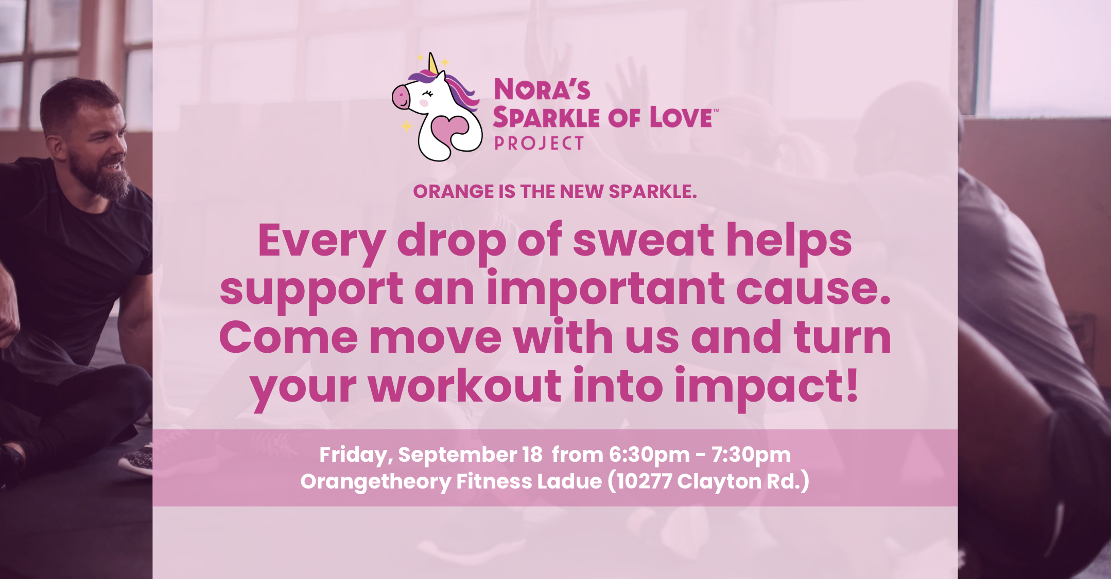 <span class="sqsrte-text-color--darkAccent">Sweat to Sparkle Series: Orange Theory Fitness Ladue</span>
