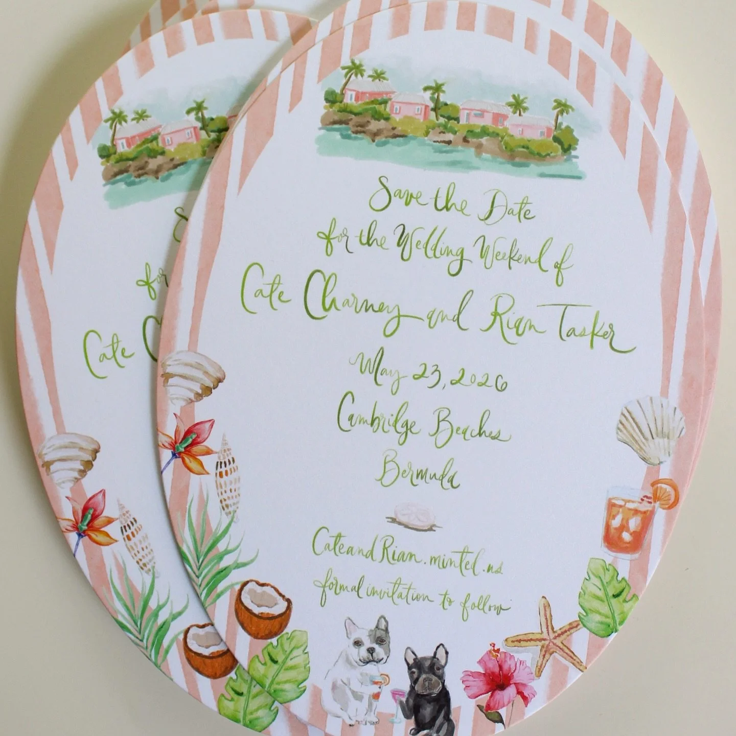 Rainy Charleston mornings have me dreaming of a tropical getaway 🌴🐚🦩🥥🍹

art + calligraphy by @hatchcovedesigns ✨