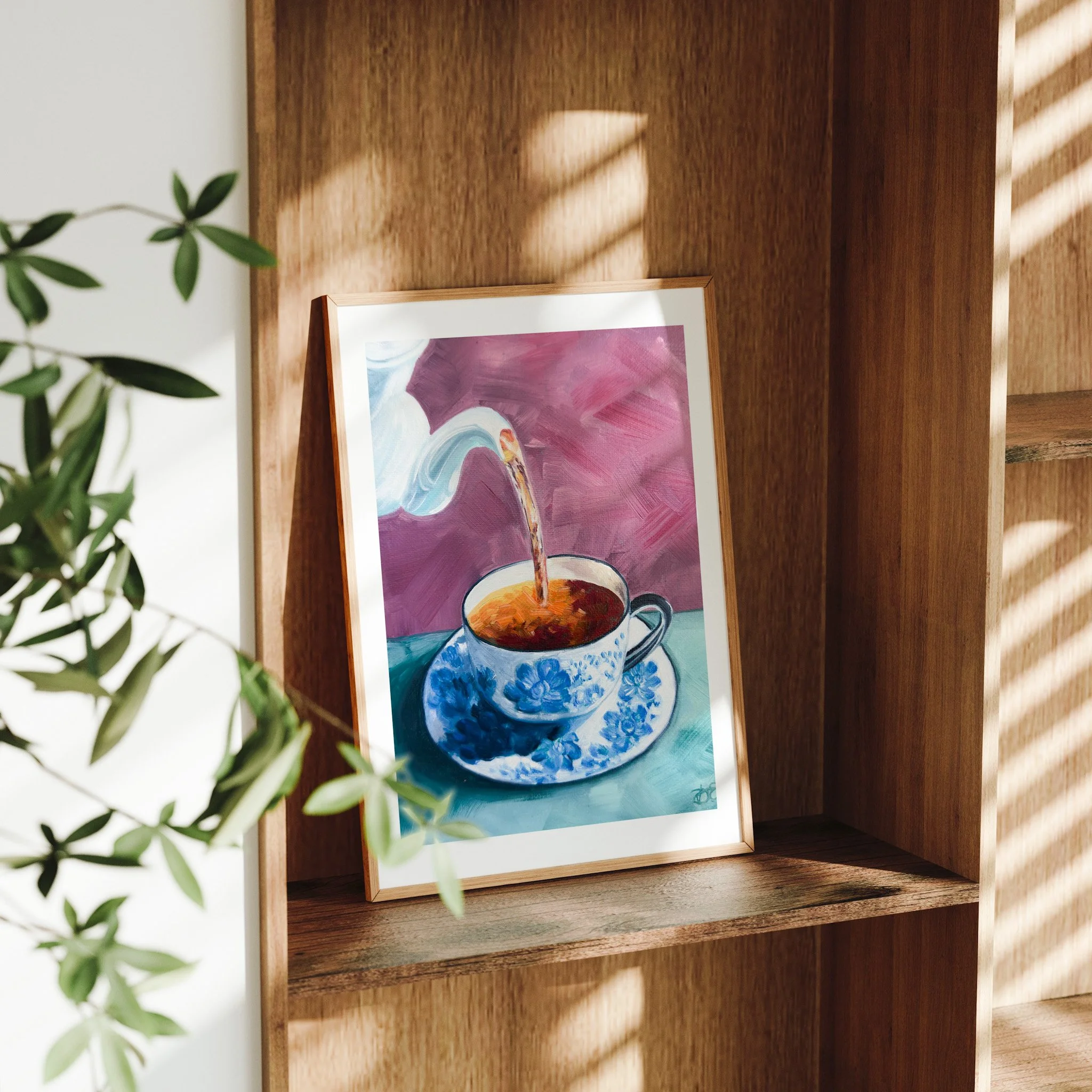 Join Me for Tea - Fine Art Print 8" x 10"