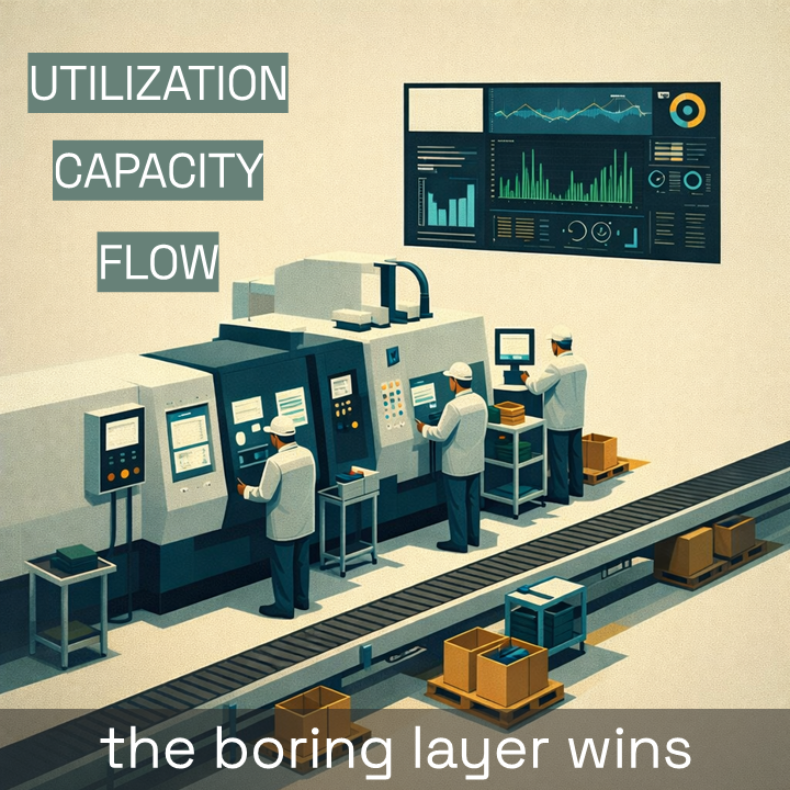 The Boring Layer Wins: value moves below the interface