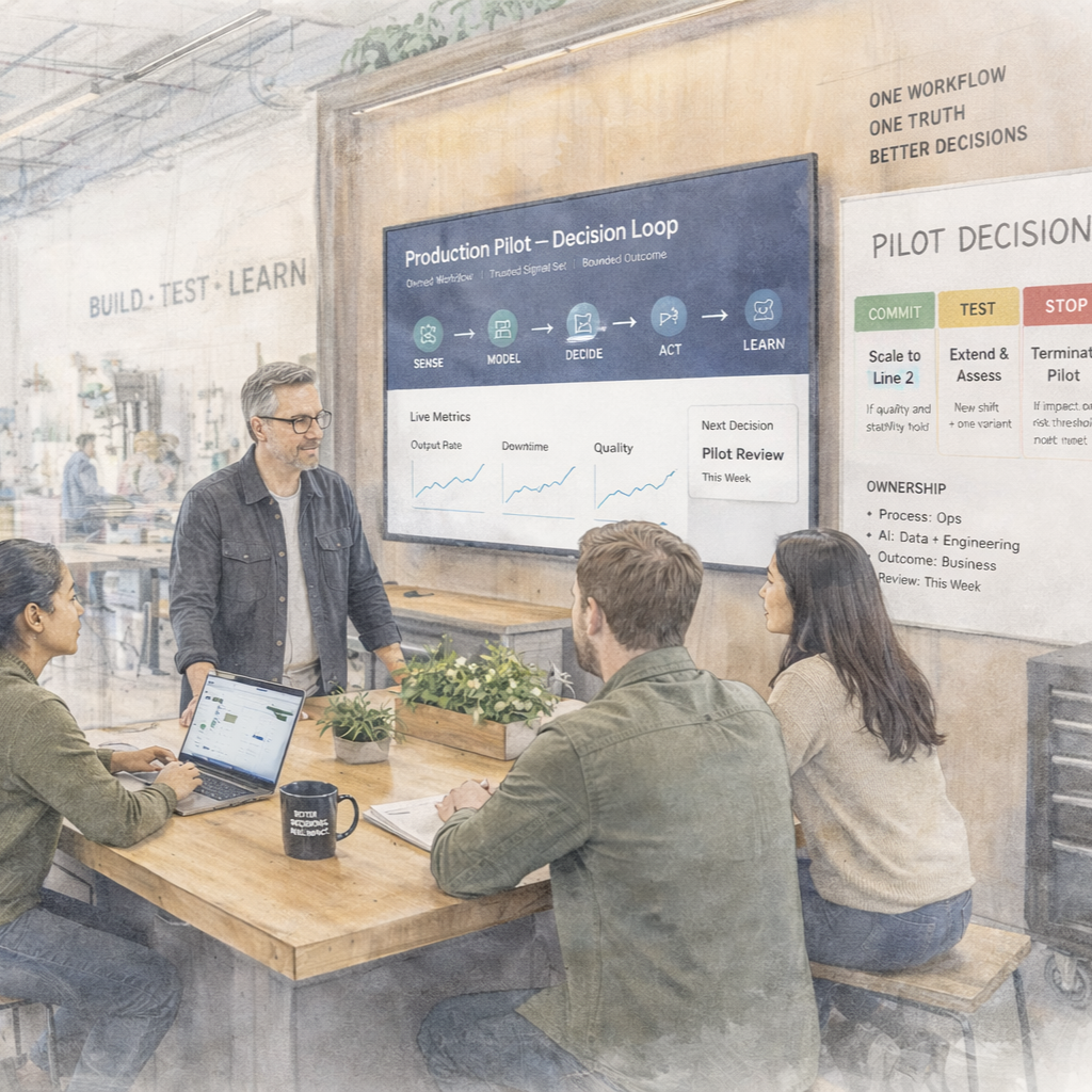 From Pilot Theater to Decision-Grade Proof