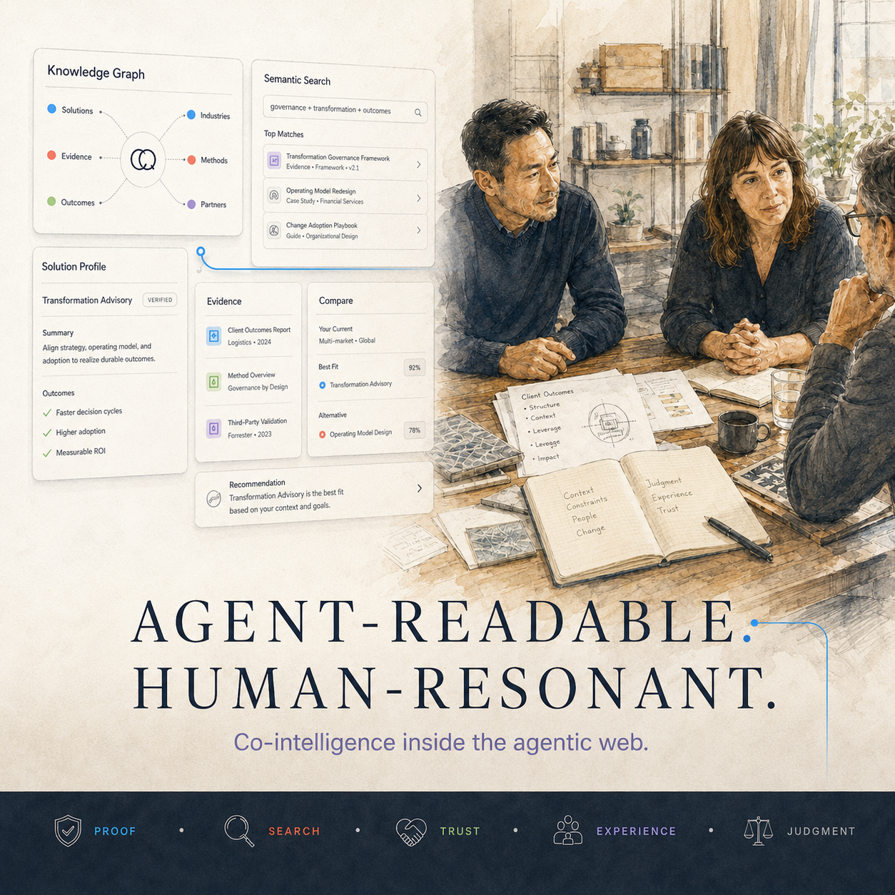 𝗖𝗼-𝗜𝗻𝘁𝗲𝗹𝗹𝗶𝗴𝗲𝗻𝗰𝗲 𝗜𝗻𝘀𝗶𝗱𝗲 𝘁𝗵𝗲 𝗔𝗴𝗲𝗻𝘁𝗶𝗰 𝗪𝗲𝗯