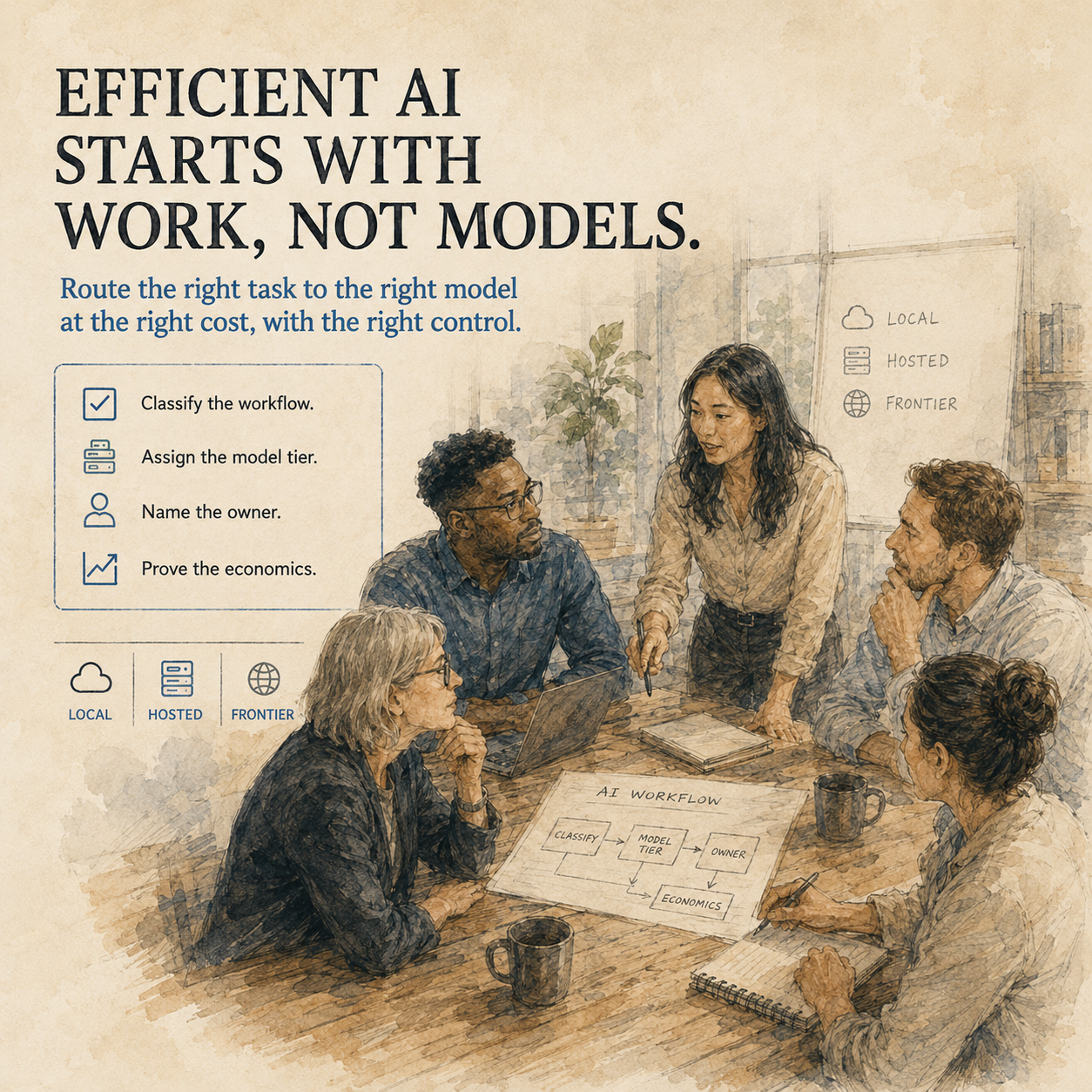 Efficient AI is now an operating discipline