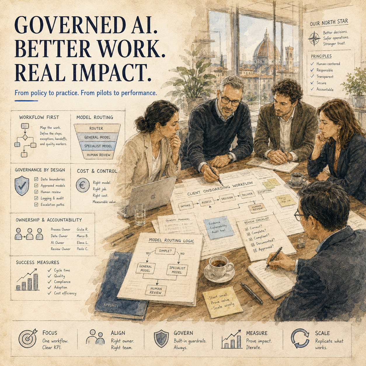 AI pilots need governance loops