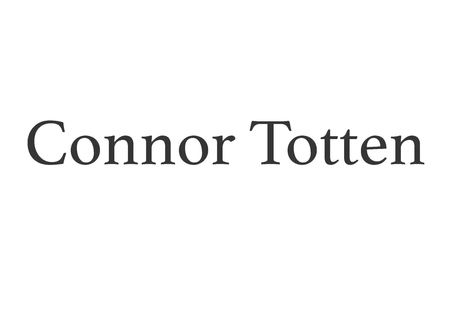 CONNORTOTTEN