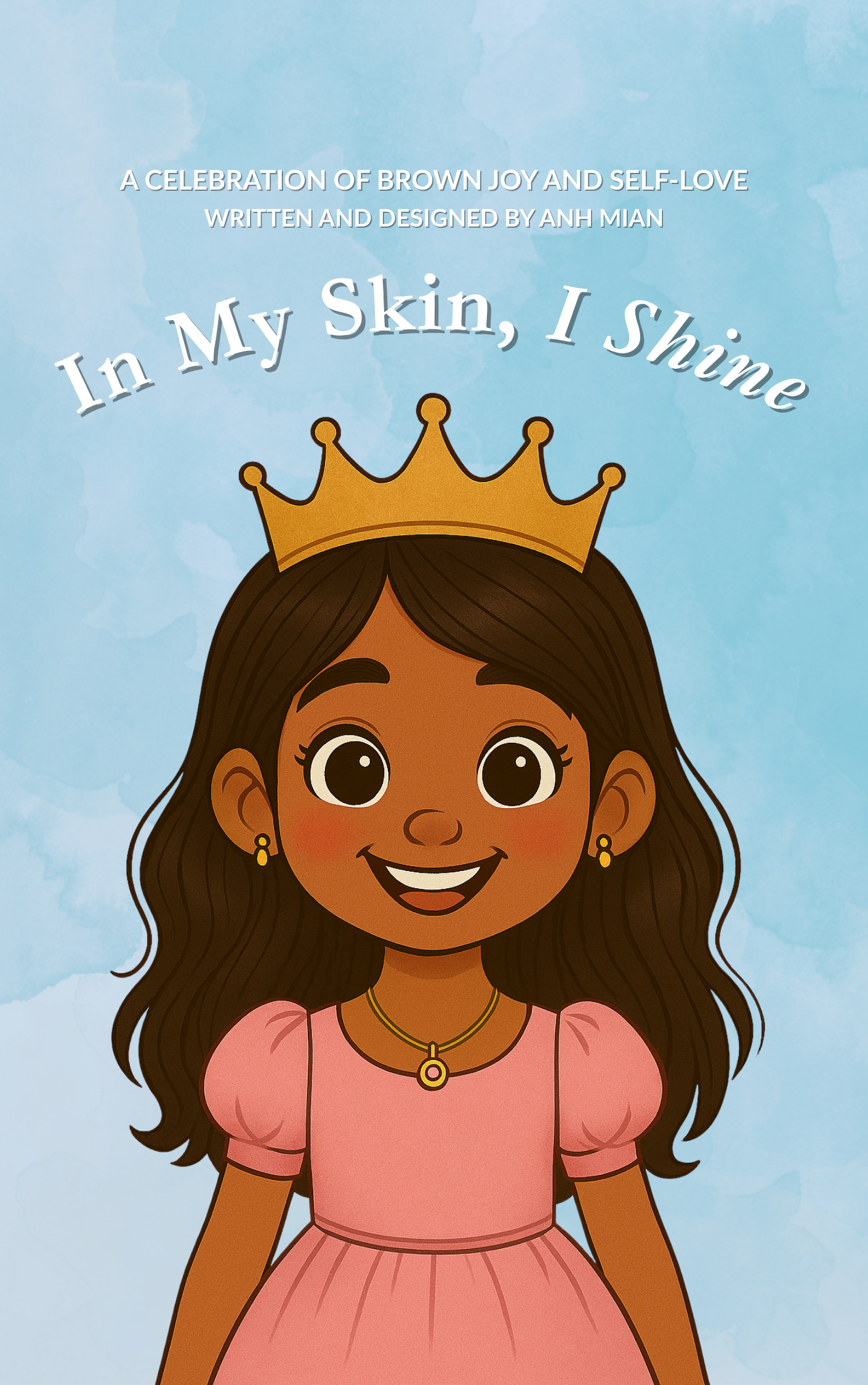 A joyful picture book that celebrates brown girl magic, self-love, and proud identity.

In My Skin, I Shine (girl edition) is a poetic affirmation for young girls to feel beautiful, seen, and safe in their skin exactly as they are.