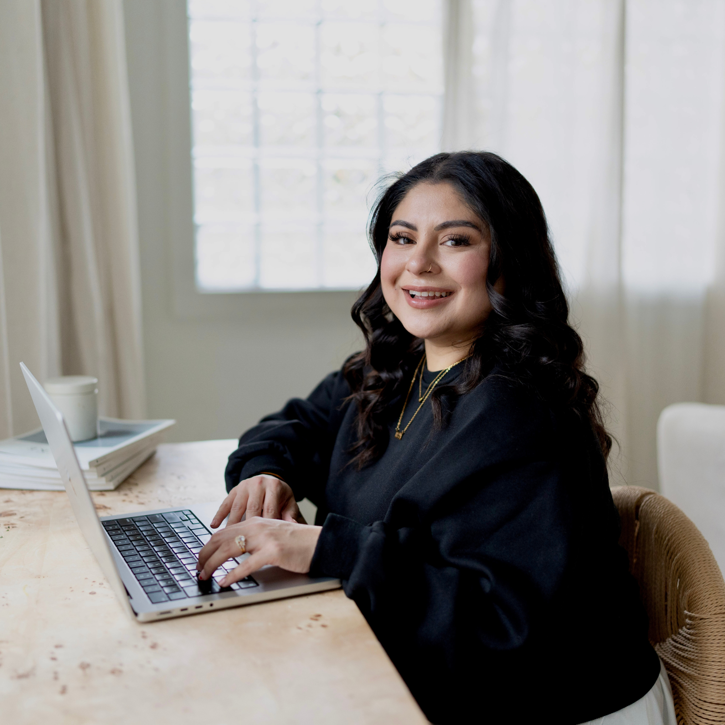 Anh Mian author photo — memoir-style self-help writer focused on healing, motherhood, and breaking generational cycles