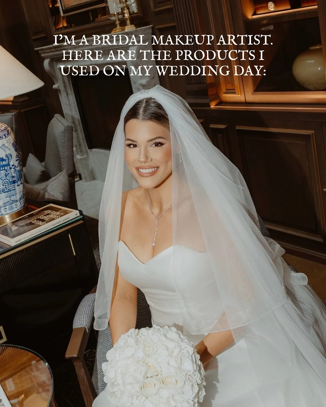 I&rsquo;m a bridal makeup artist who just got married 💍

Here are the exact complexion products I used on my wedding day for flawless, long-lasting coverage. When I tell you my makeup did not budge, I mean it! I cried, laughed, danced, and sweated a