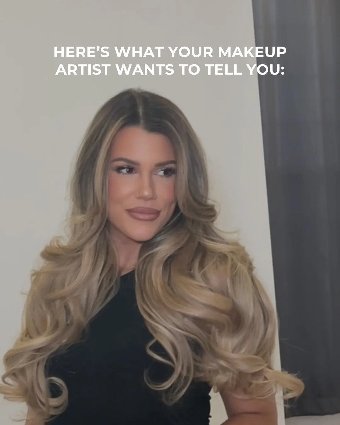 If we were really honest with you, this is what your makeup artist would tell you. 

At the end of the day, our goal is simple: we want you to feel confident, beautiful, and like the best version of yourself 🤍

&bull;
&bull;

#chicagomakeup 
#chicag