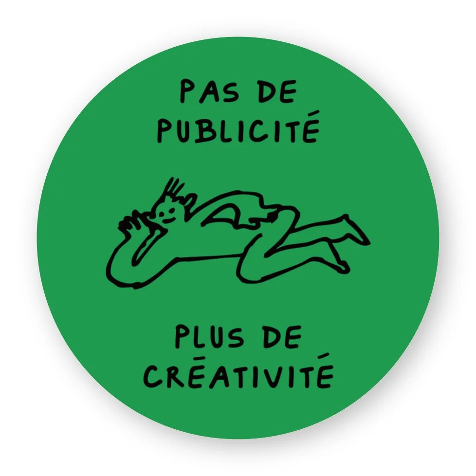 Autocollant Pas de Publicité