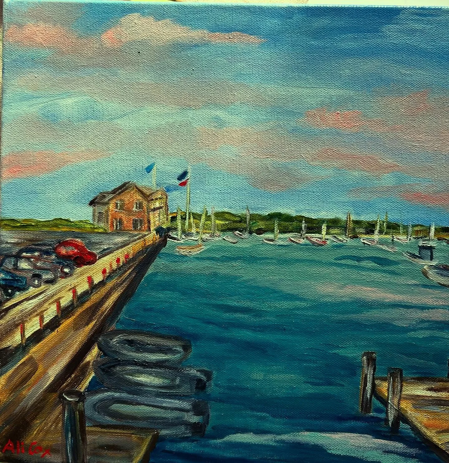 Commission
12x12 oil