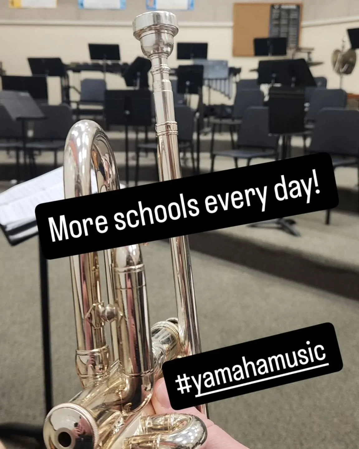 Thanks for having me out at Liberty Junior High School today, Maggie! It was so much fun. They sound great and the concert will be awesome! 

I'm looking forward to coming back in a few weeks!