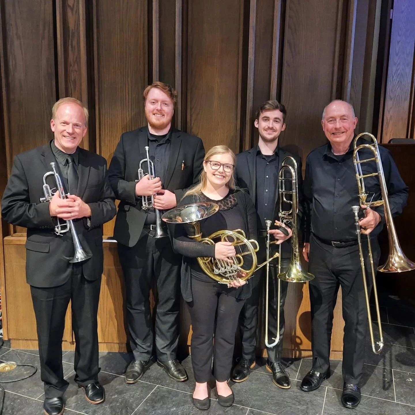 Thankful for the opportunity to perform an abridged version of Mendelssohn's &quot;Elijah&quot; today with some old friends and some @freewaybrass colleagues! Great sounds made by all!