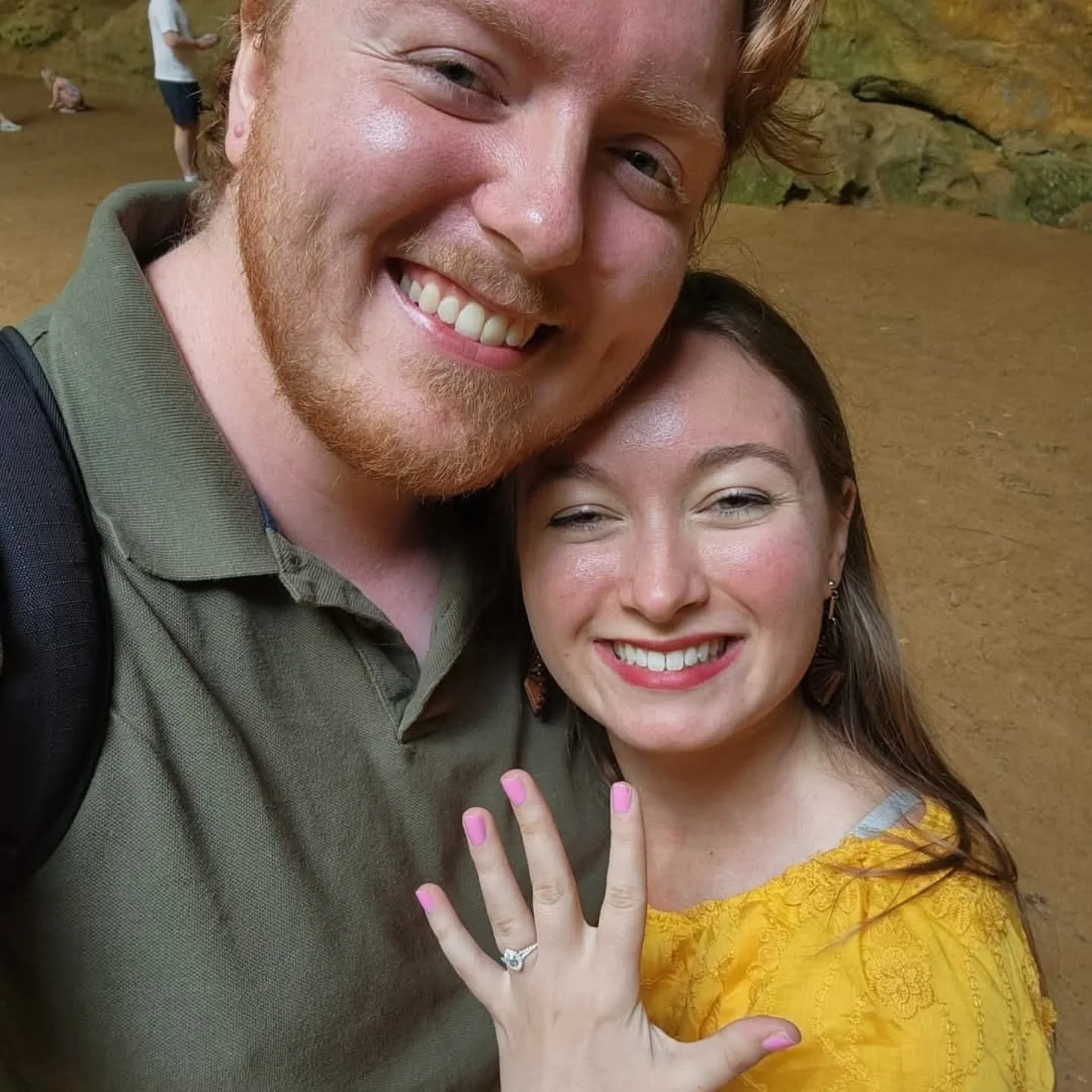 It's official! I can finally and proudly say I'm engaged to my best friend in the world, my partner in crime, and the love of my life. I can't wait for whatever adventures come our way next.