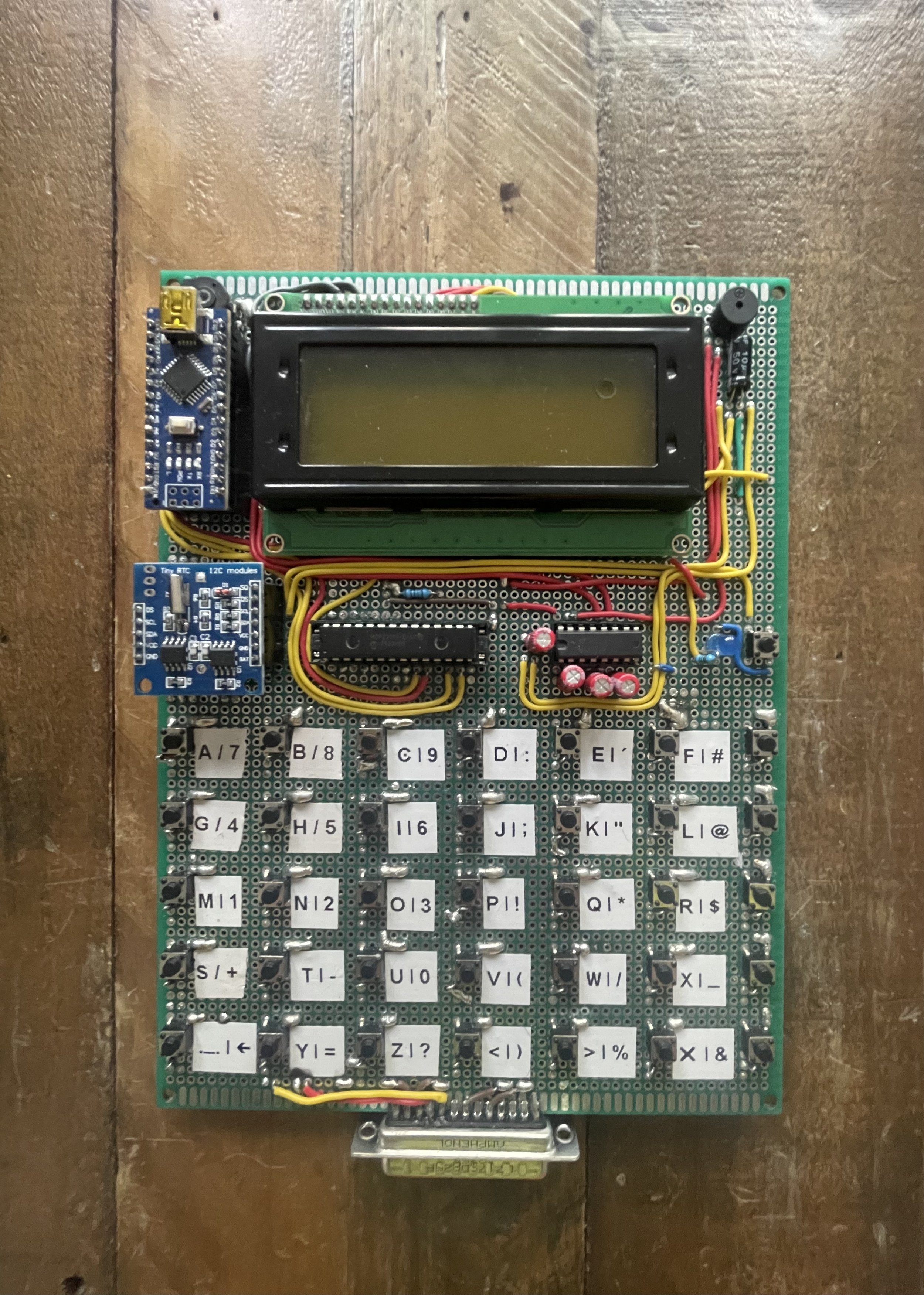 Hard-wired Serial Terminal Handset