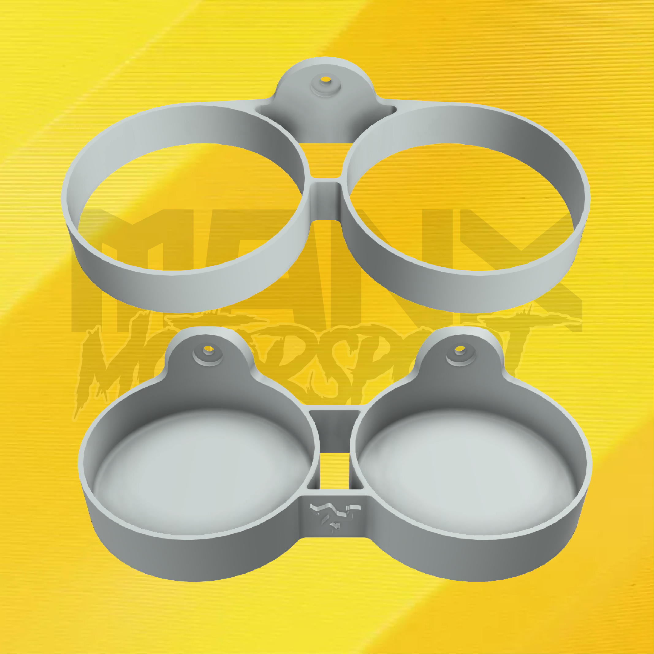85mm Bottle Holder - Yellow.png