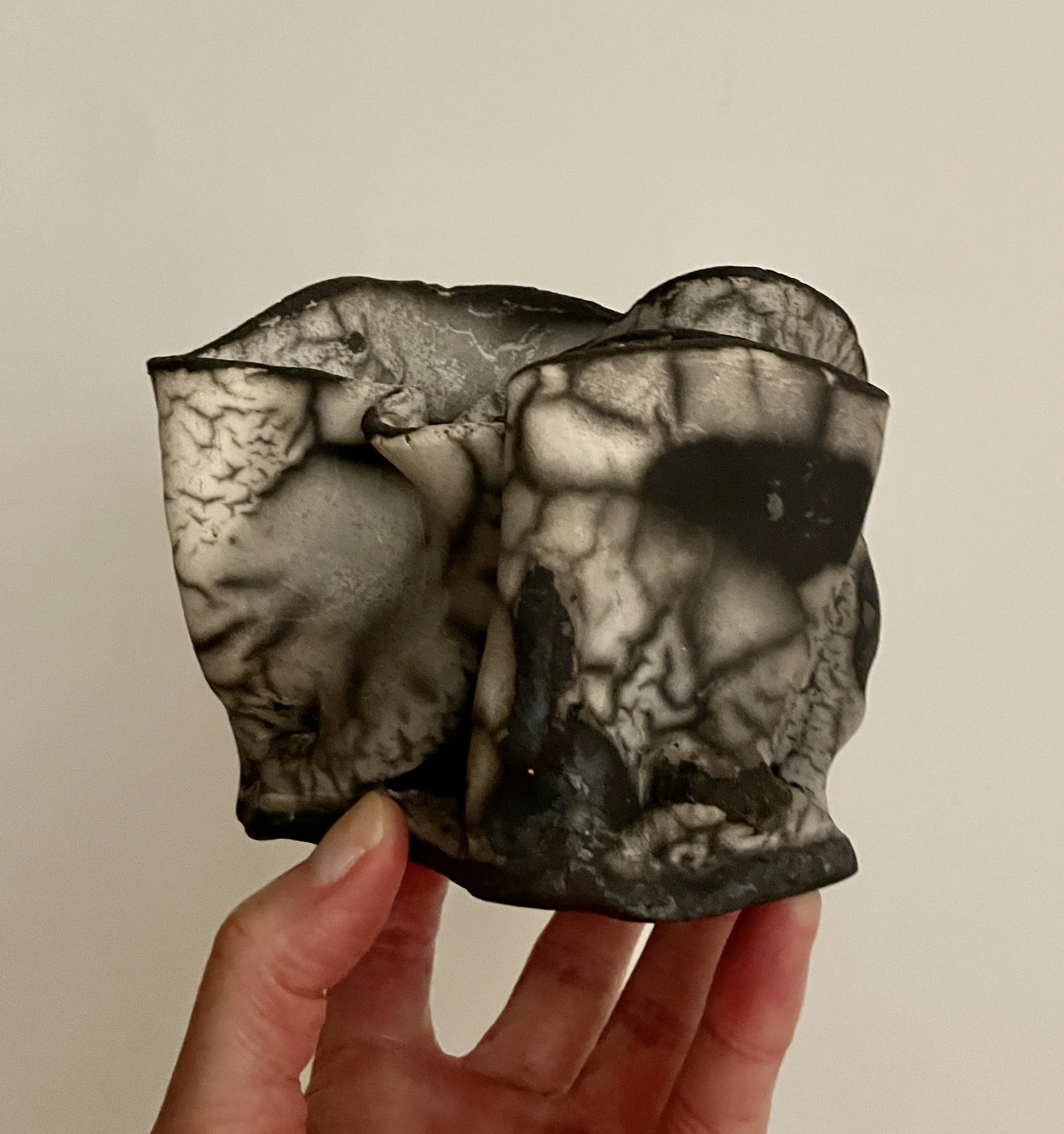 small sculpture, 5 in. width x 4 in. height