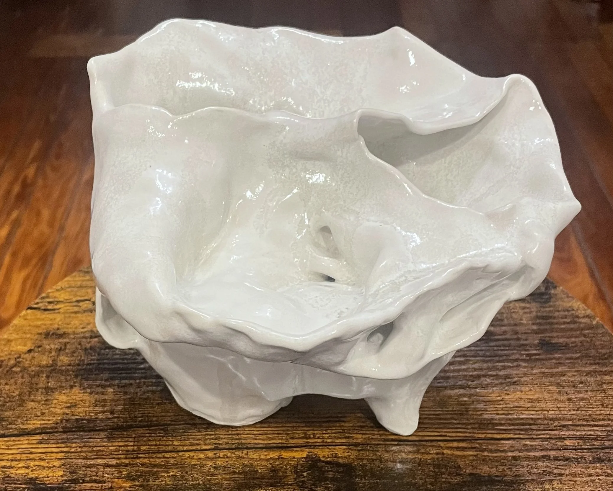 sculpture, 7 in. length x 6 in. height