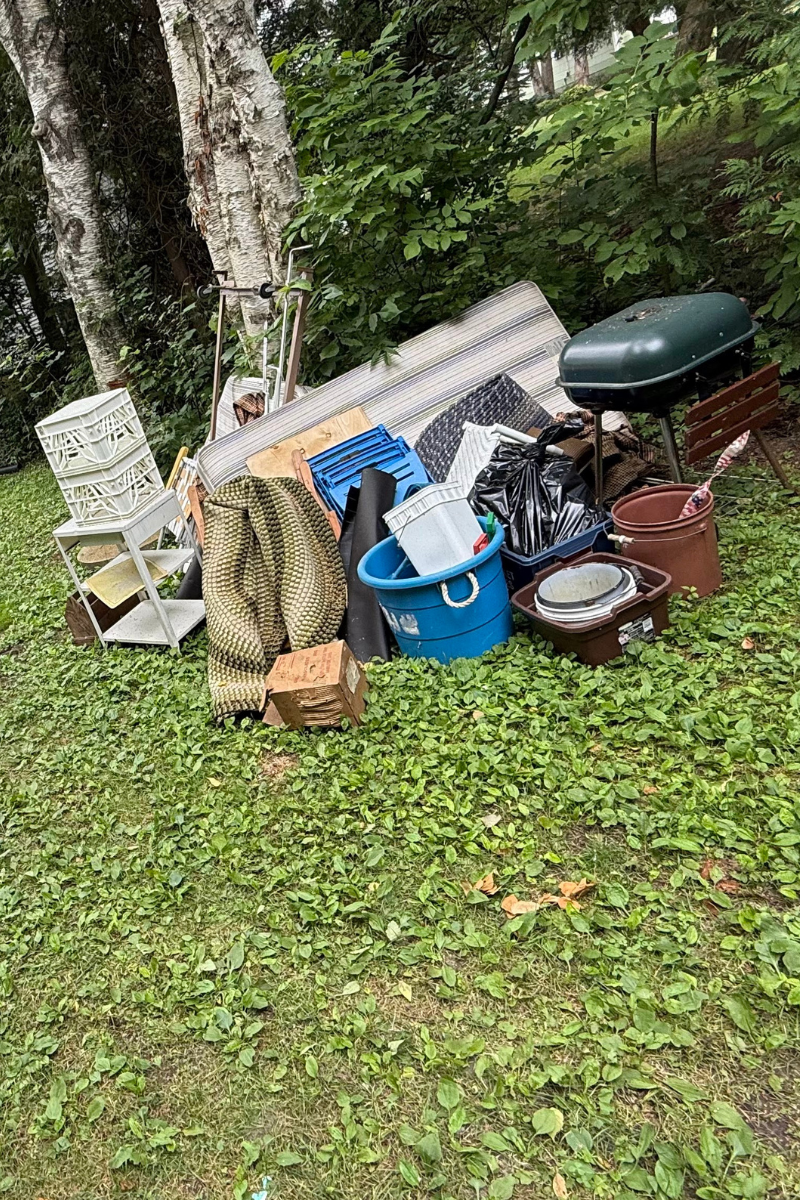 estate cleanout London Ontario junk ranger crew clearing full home contents respectfully