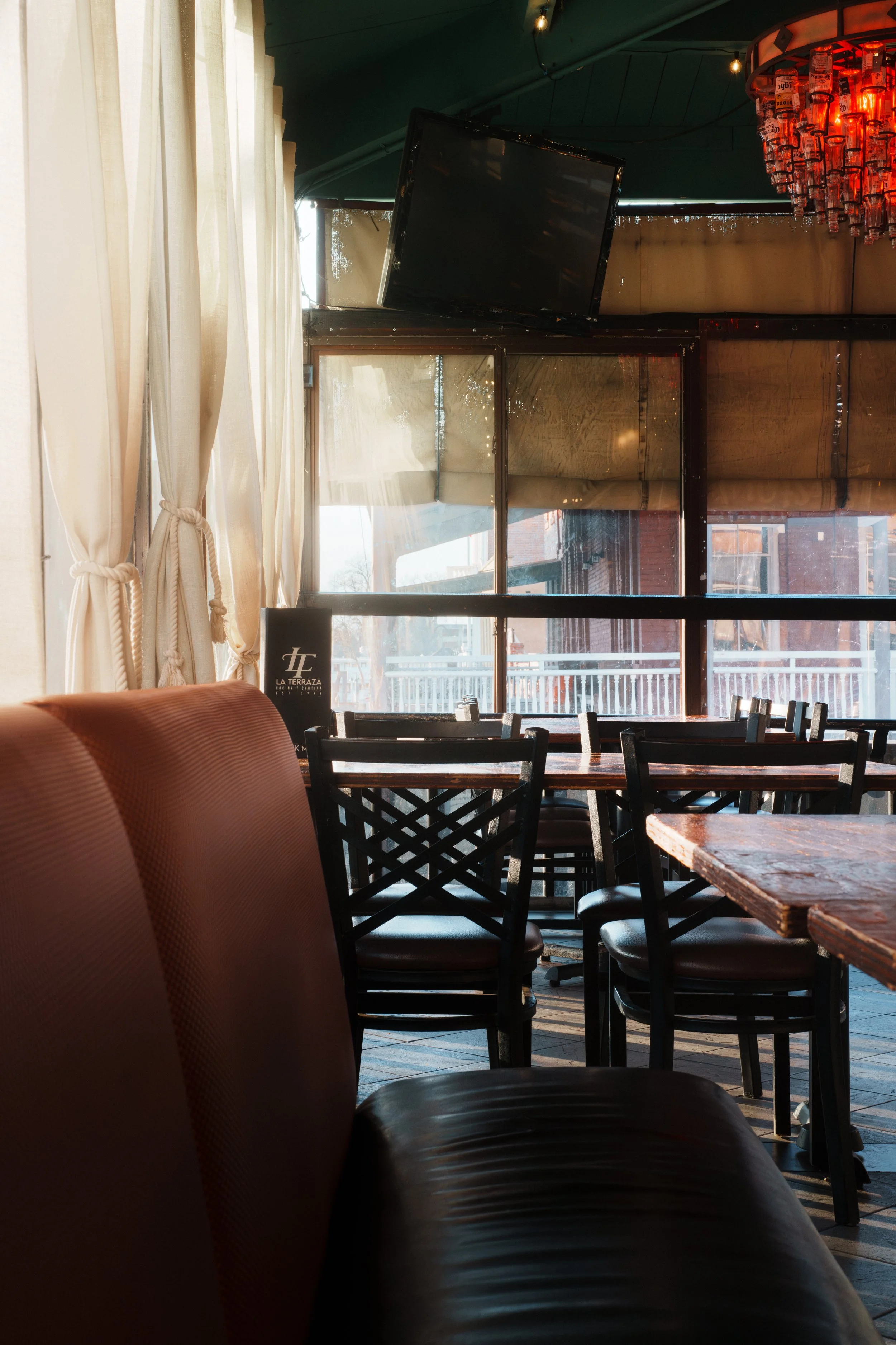 La Terraza Outdoor Patio Table View