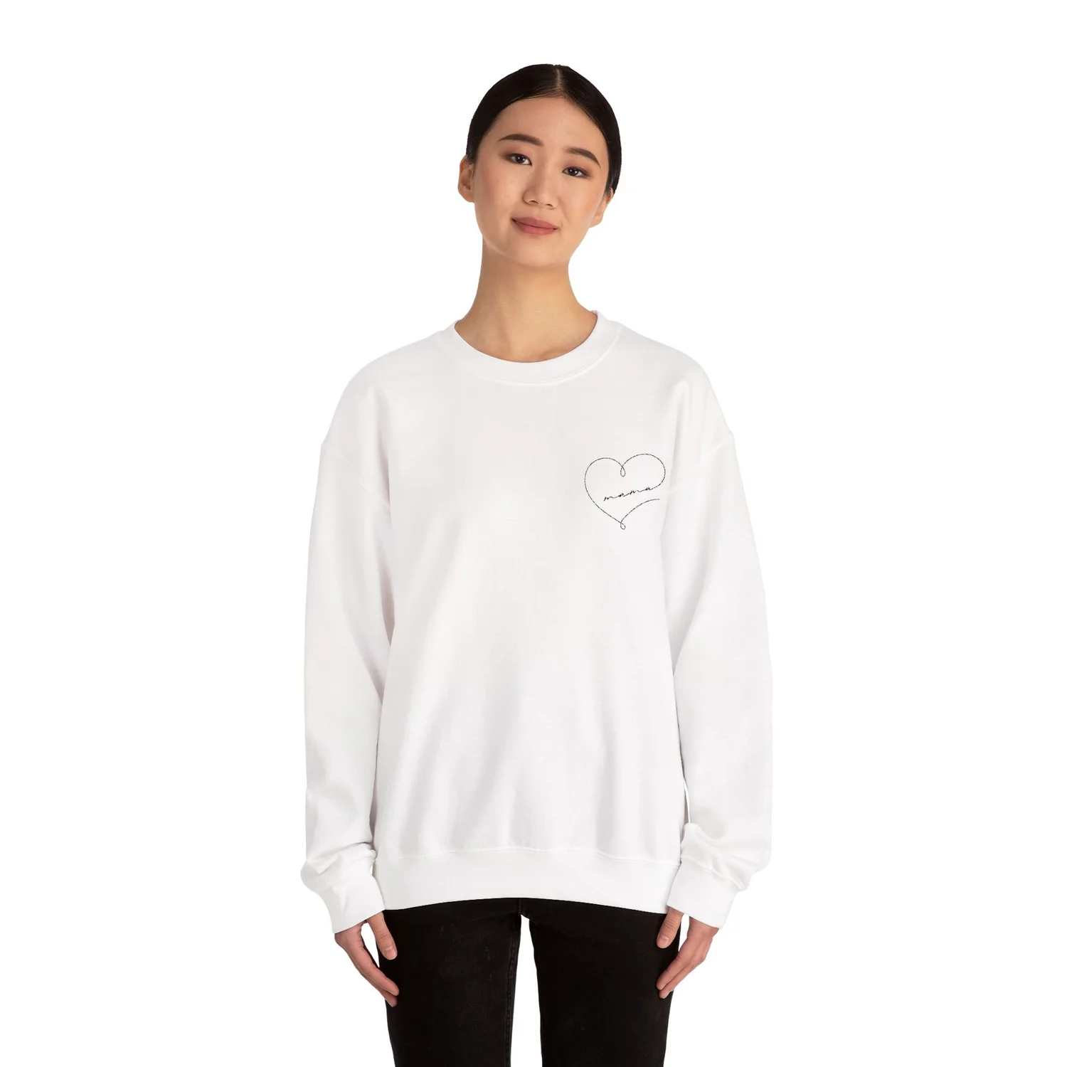 mama♡  MAMA SWEATSHIRT EST| MOM EST 2025 – Eve & Essence Shop