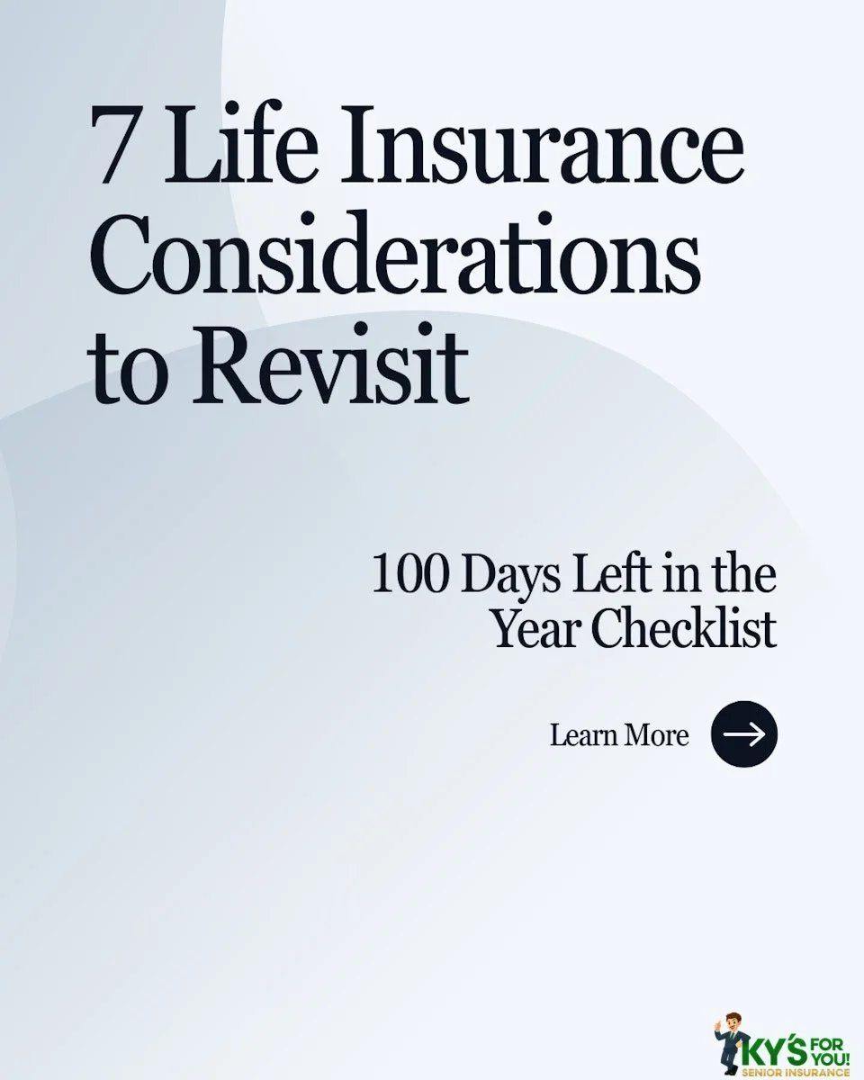 With September 23 marking 100 days left in the year, now is an ideal time to thoughtfully revisit your life insurance coverage. Whether your policy was recently reviewed or has been in place for years, a periodic check-in ensures your protection rema