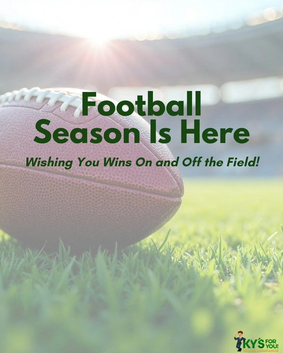 Football season is officially here &mdash; and whether your team is dominating the field or just keeping things interesting, we hope you're enjoying every moment of it. 🏈

If there's anything we can do to help you score some insurance wins this fall