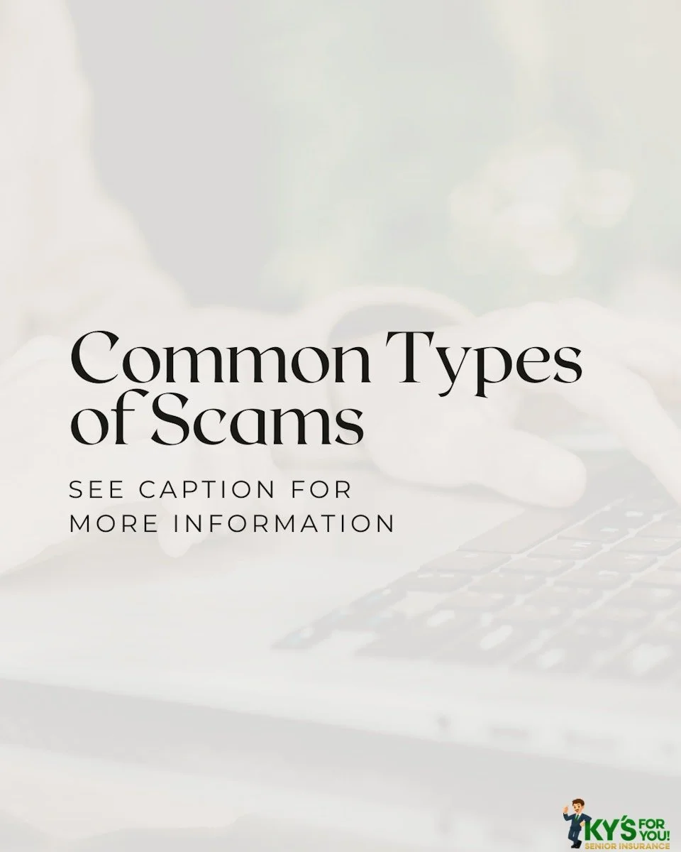 With National Senior Fraud Awareness Day on May 15th, we wanted to reach out to go over several common scams making the rounds so you can quickly identify potential scam messages.

✅ Tech Support Scams - Fraudsters impersonate reputable tech support 