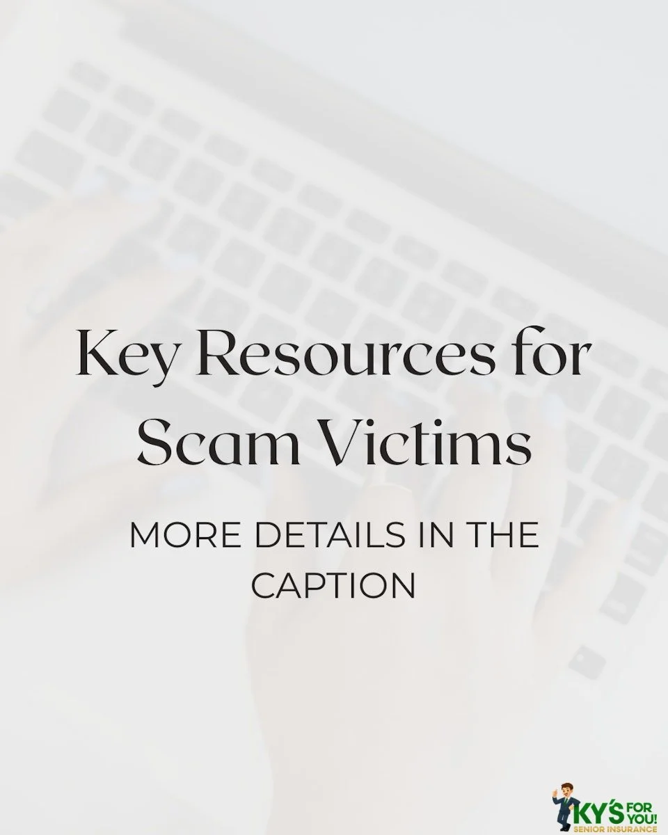 If you or a loved one has been scammed, it can feel incredibly stressful and overwhelming. The good news is that there are dedicated resources to help you recover funds, protect your identity, and report fraud.

🔹 FTC Fraud Reporting - Report fraud 