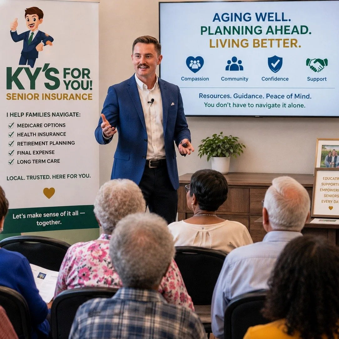 This is what I do. ❤️

Every day, I&rsquo;m out in the community having real conversations about aging, Medicare, retirement, caregiving, and the resources families need to navigate this stage of life with confidence.

A lot of people feel overwhelme