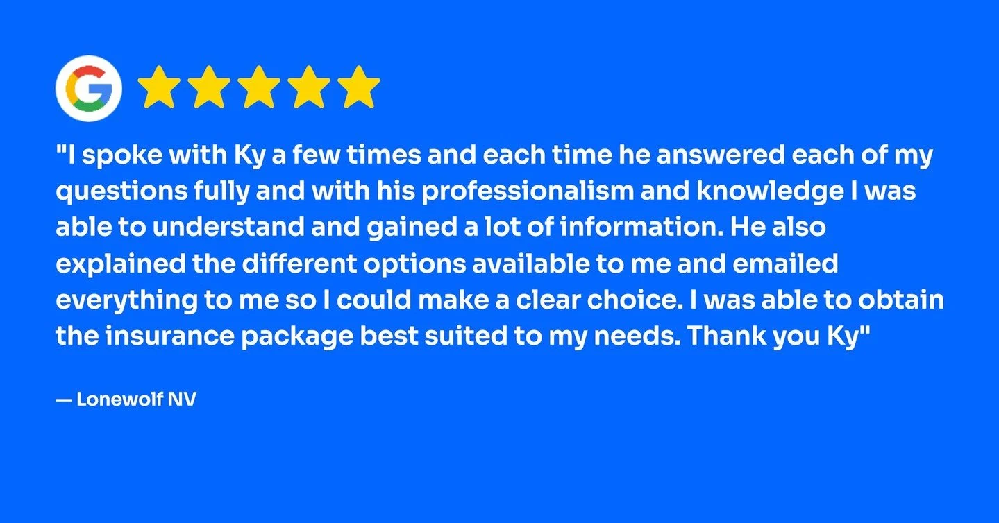 Customer satisfaction is at the heart of what I do. Here are some words from one of my newest members in Reno!